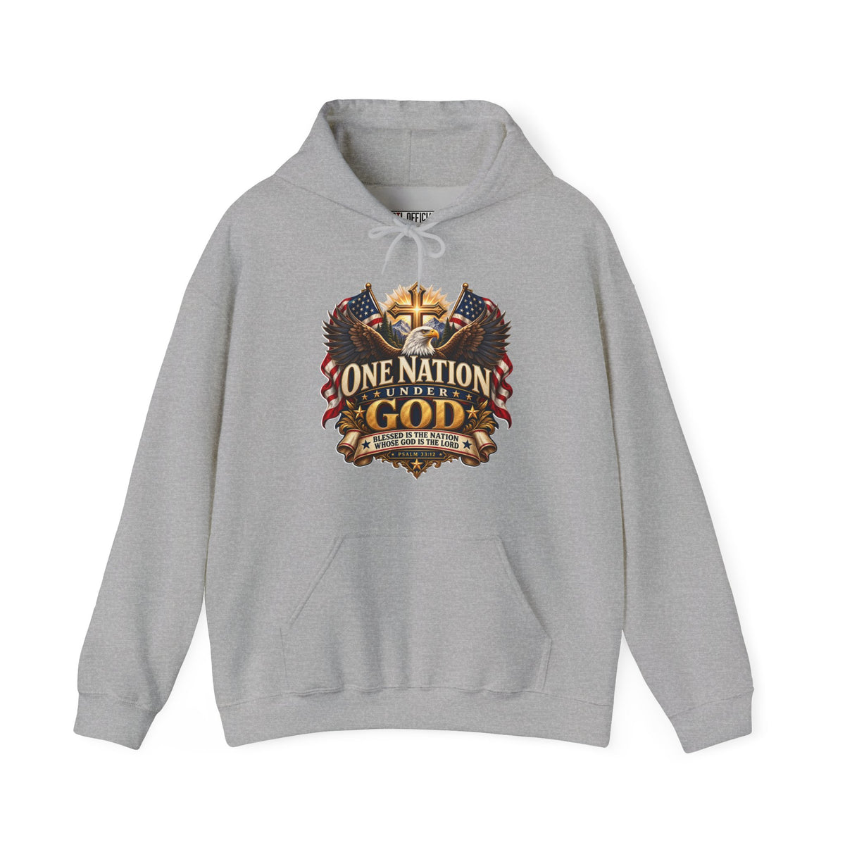 One Nation Under God Christian Hoodie