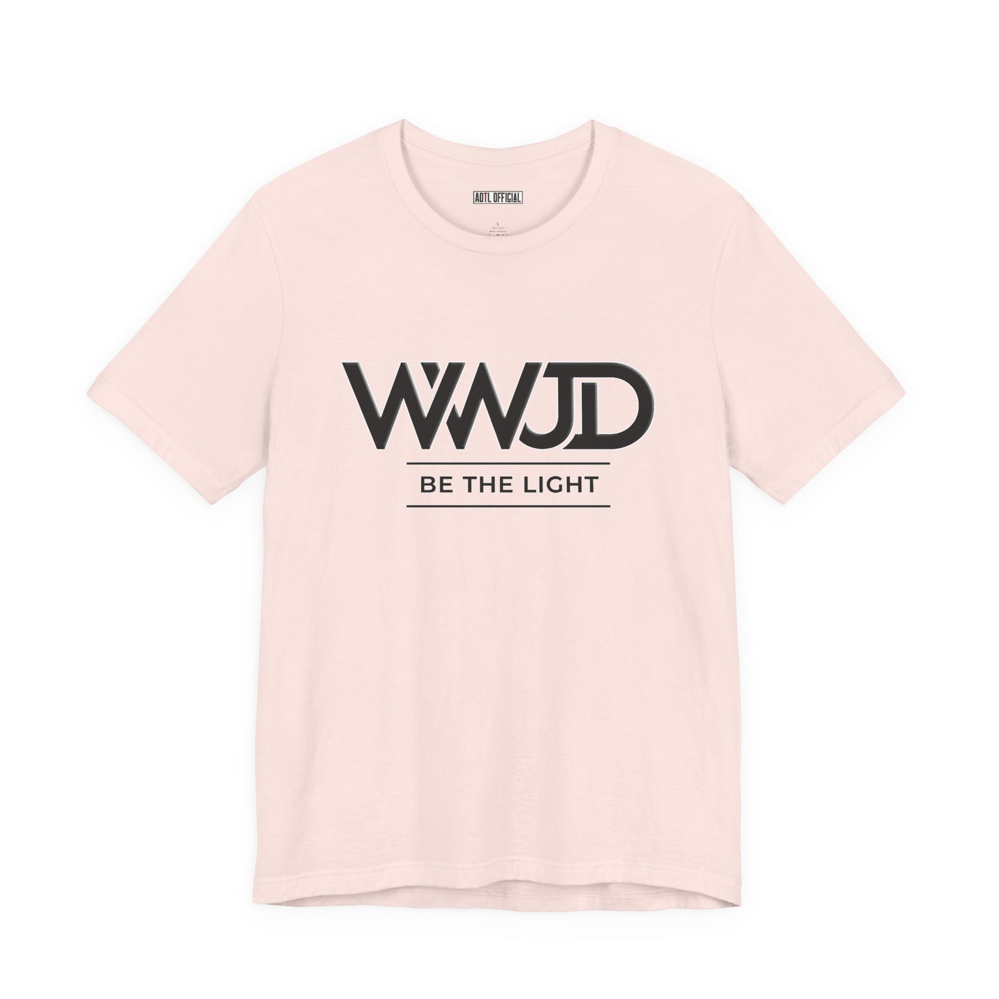 WWJD Faith Reminder Unisex Short Sleeve Tee