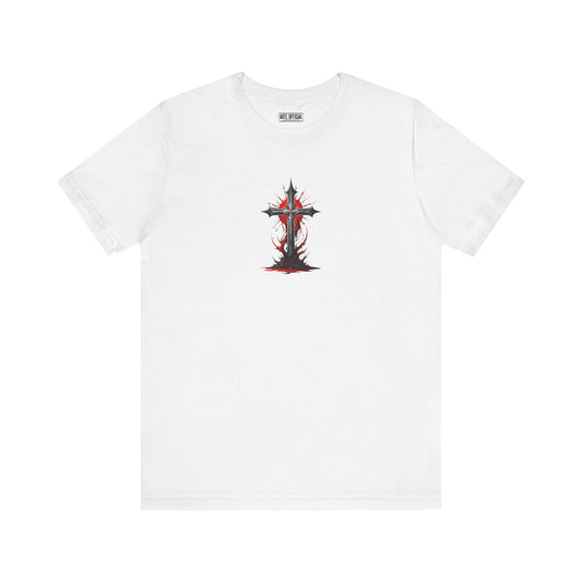 Sanguine Salvation Edgy Christian Unisex Short Sleeve Tee