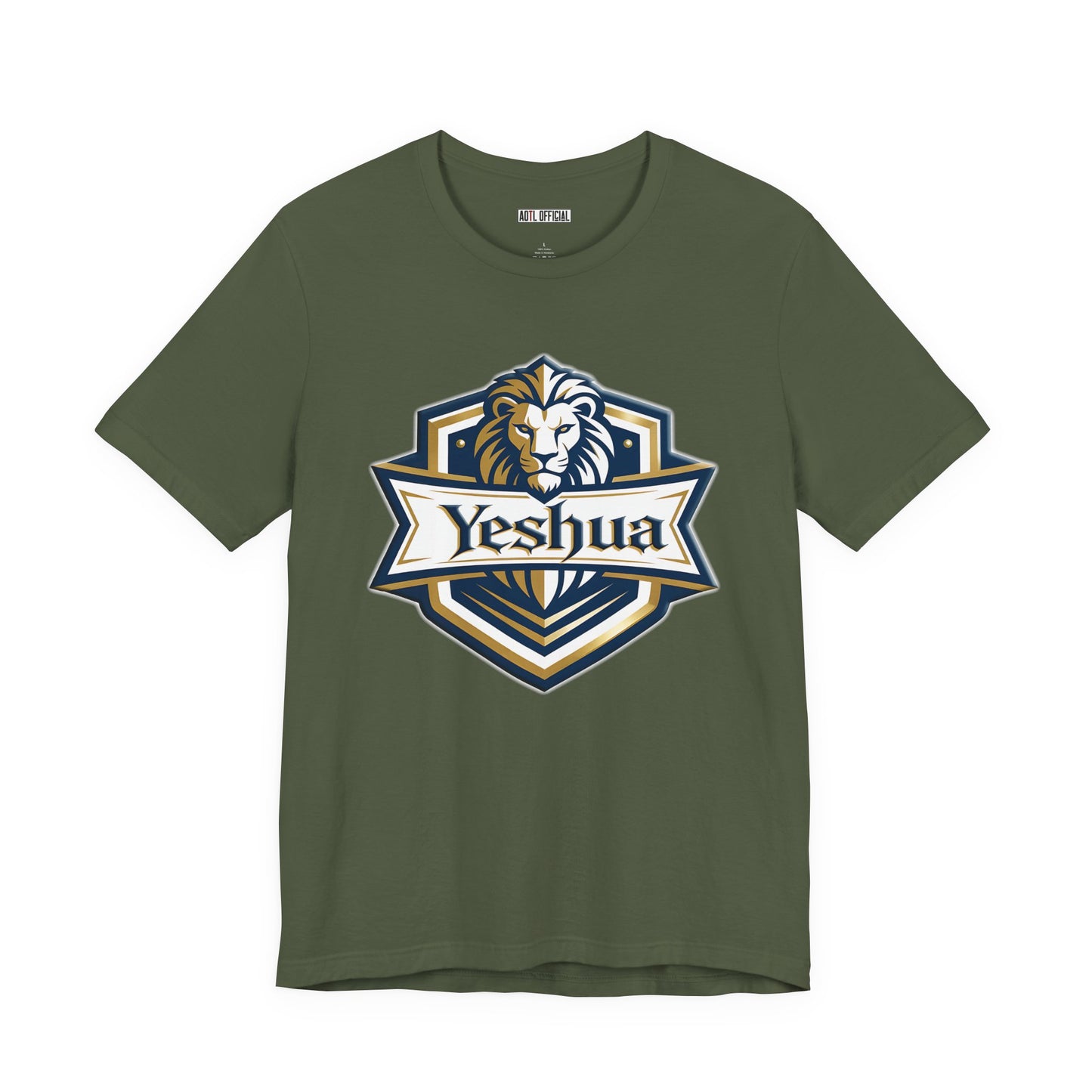 Yeshua Strength Crest  Unisex Short Sleeve Tee