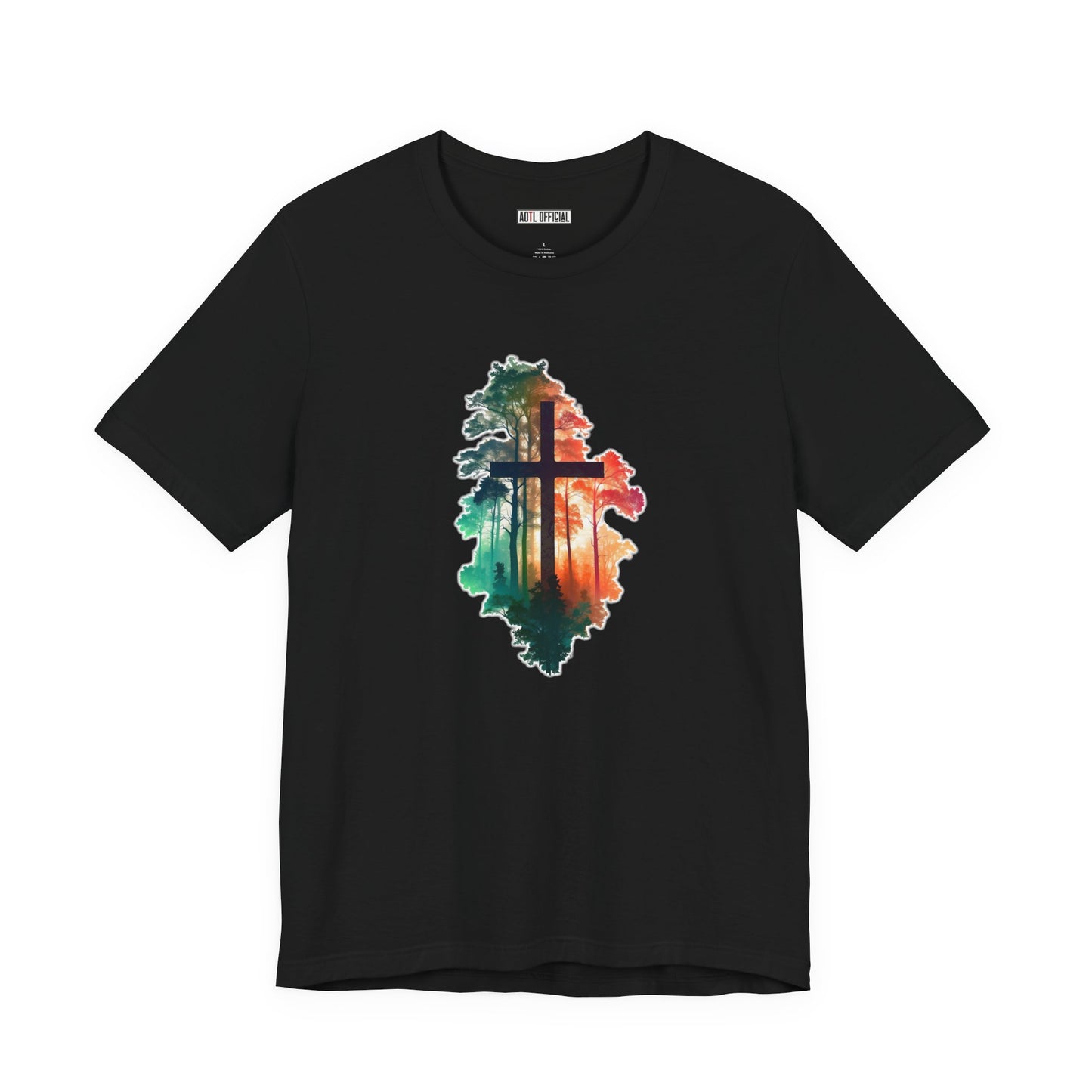 Cross in the wilderness Christian  Tee
