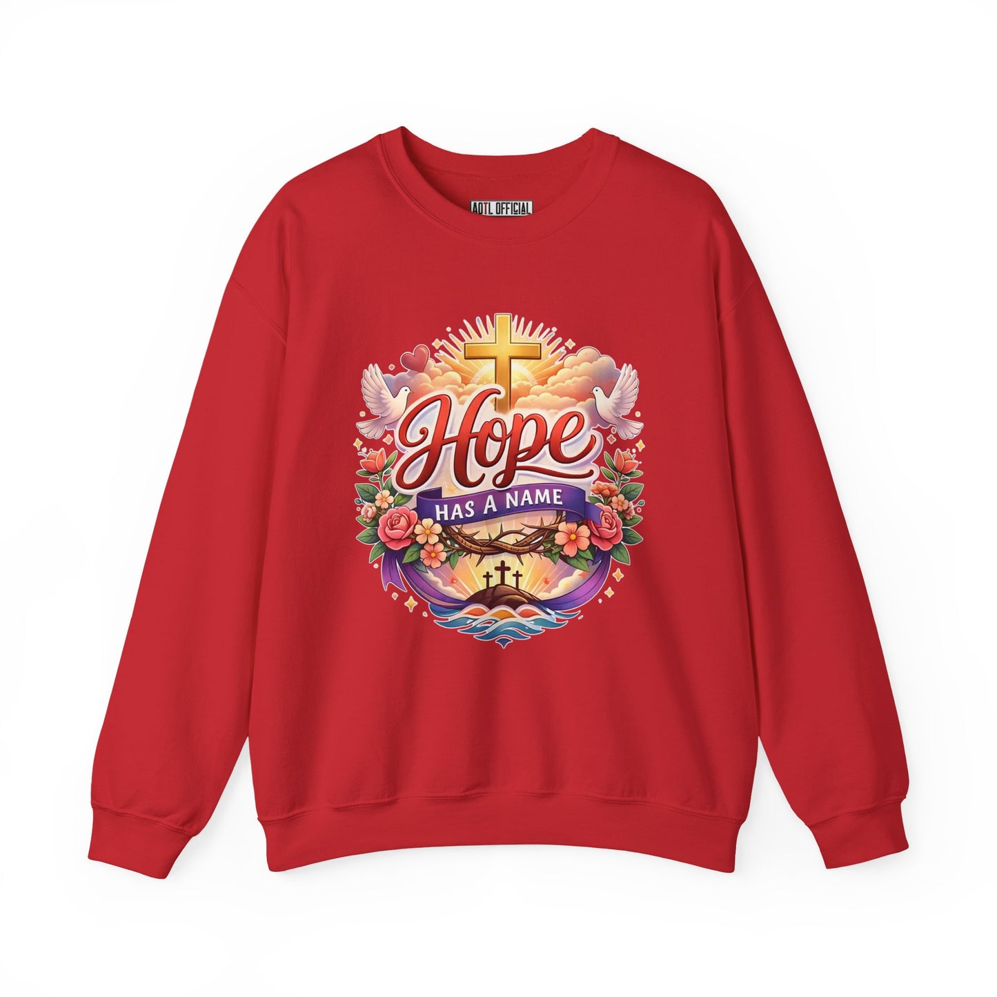 Hope Has A Name Nature Edition Unisex Heavy Blend™ Crewneck Sweatshirt