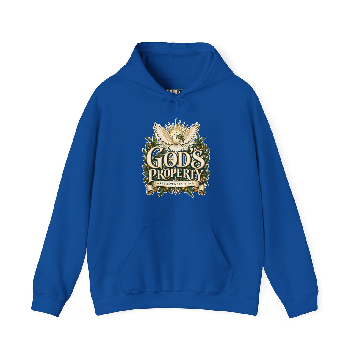 God’s Property — Bought with a Price Christian Hoodie