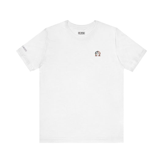 Alpha & Omega USA Emblem Unisex  Patriotic Christian T-shirt