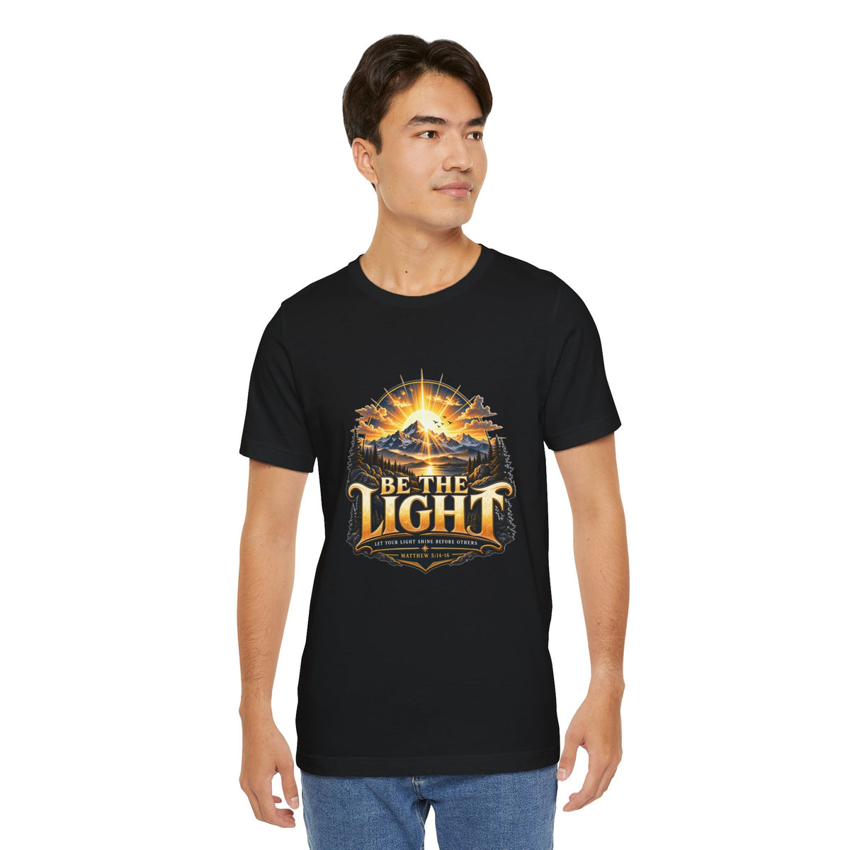 Be the Light – Matthew 5:14-16 Christian T-shirt