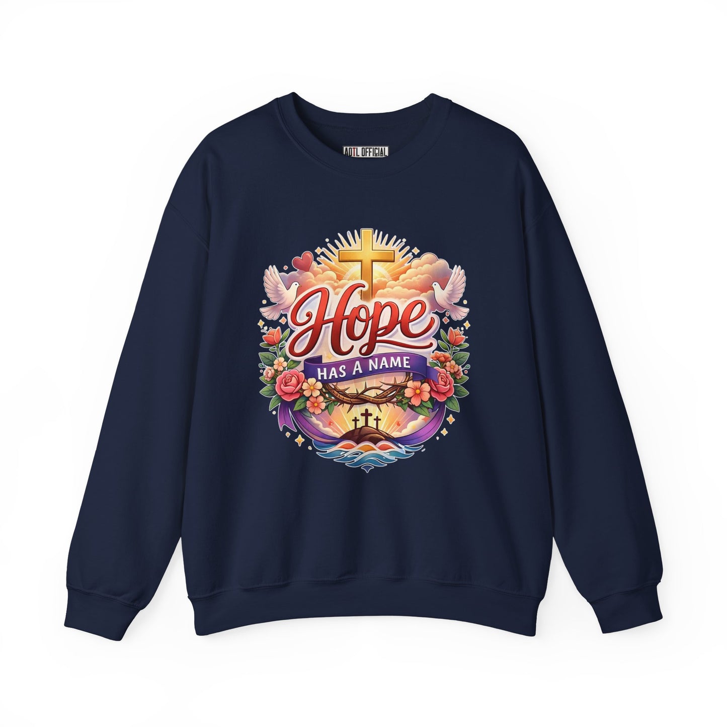 Hope Has A Name Nature Edition Unisex Heavy Blend™ Crewneck Sweatshirt