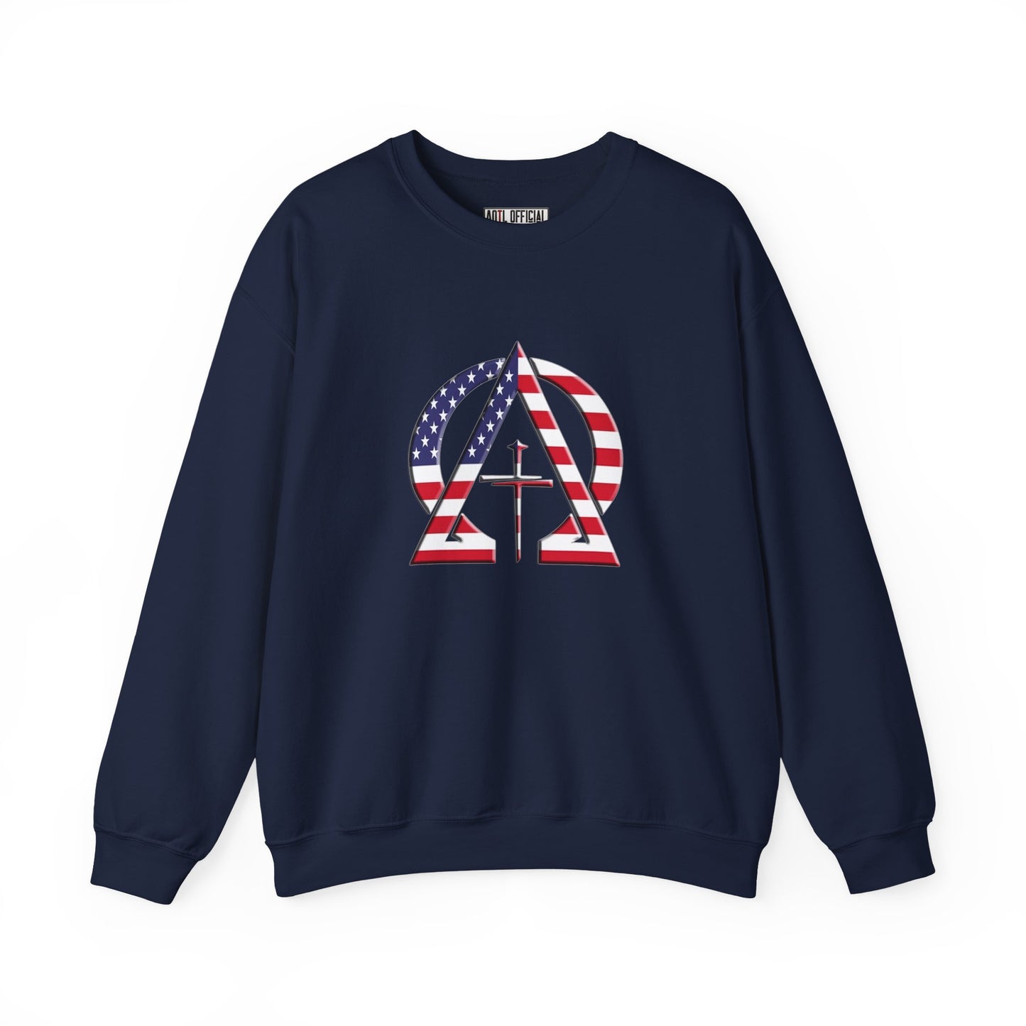 Alpha & Omega USA Unisex Heavy Blend™ Crewneck Sweatshirt