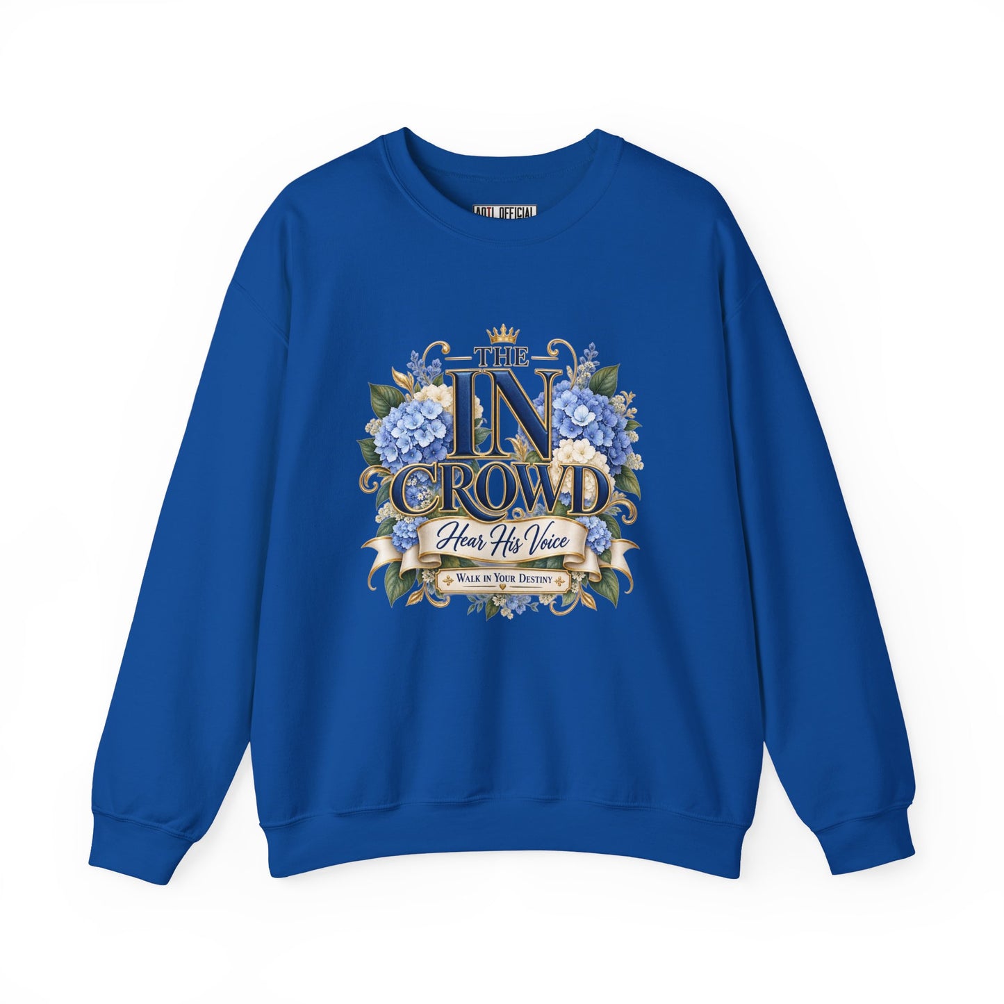 The In Crowd – Hear His Voice Christian Sweatshirt