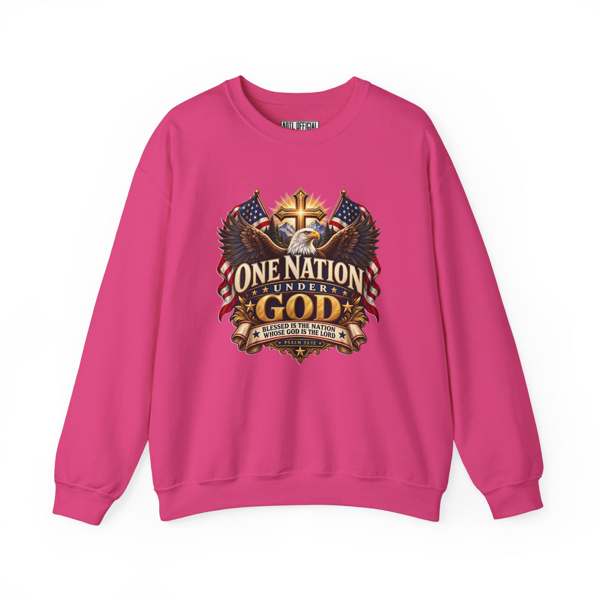 One Nation Under God Christian Sweatshirt