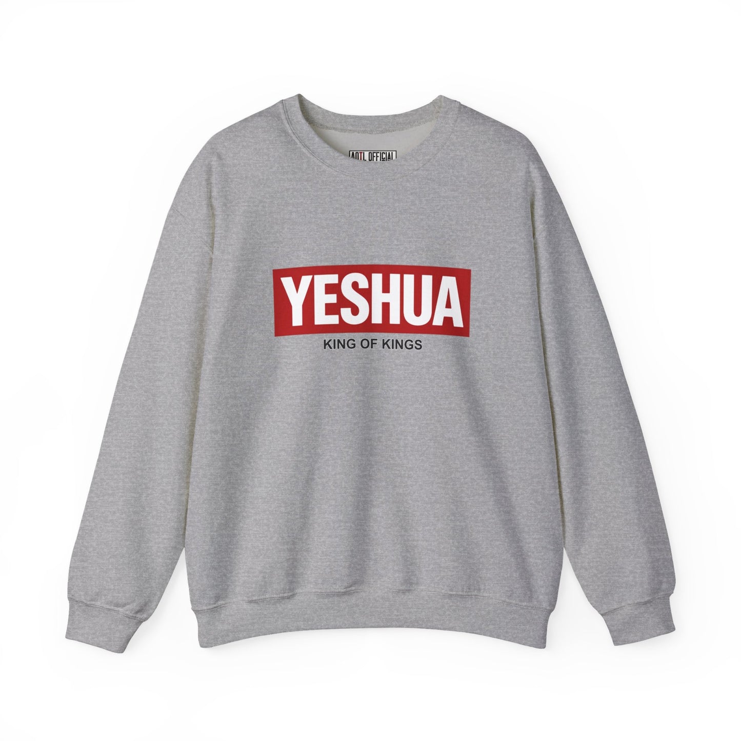 Yeshua Box Logo Classic Unisex Heavy Blend™ Crewneck Sweatshirt