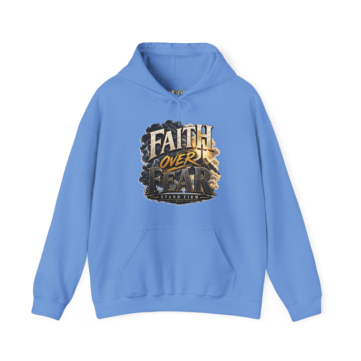 Faith Over Fear – Stand Firm Christian Hoodie
