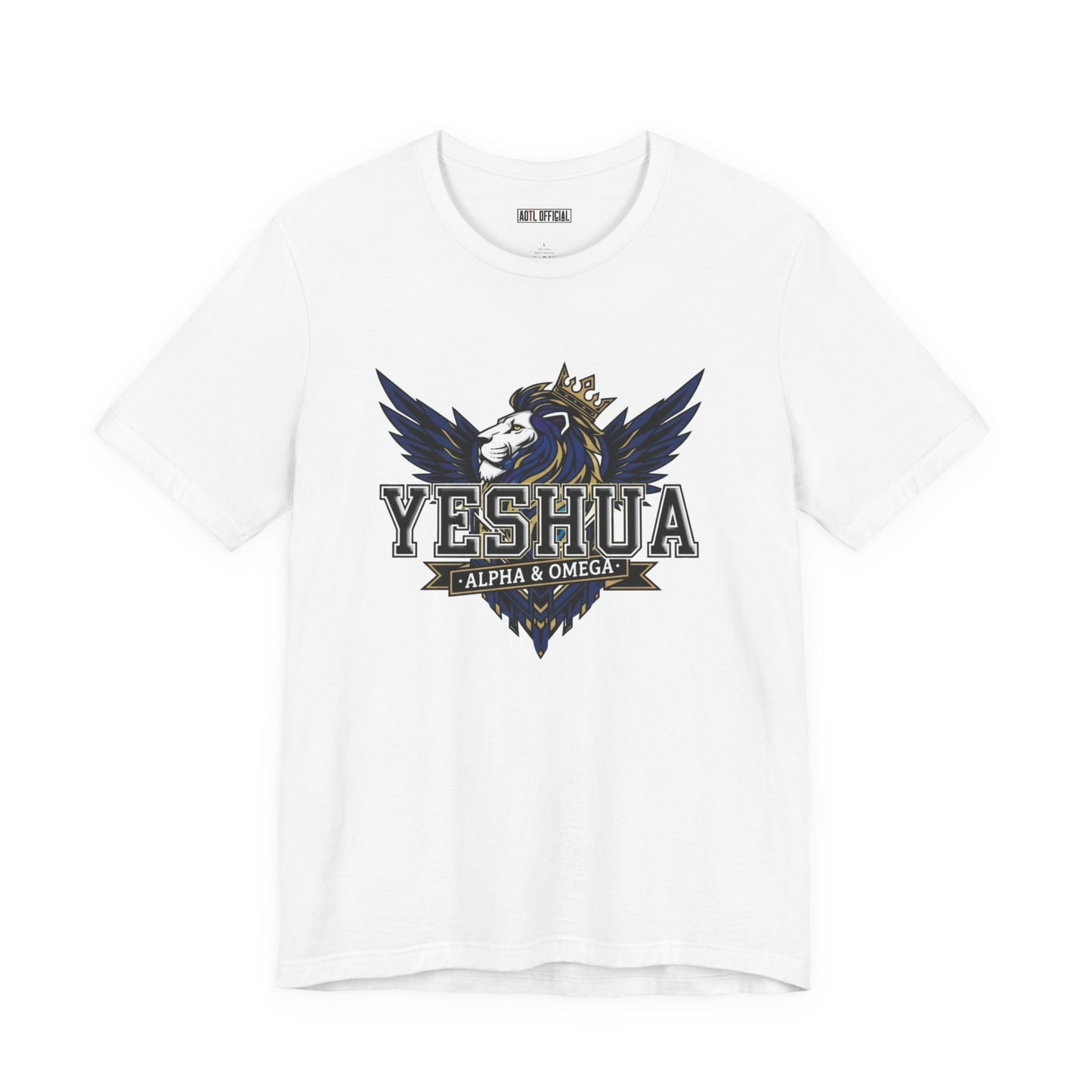Yeshua: Lion of Judah Reigns Unisex Short Sleeve Tee