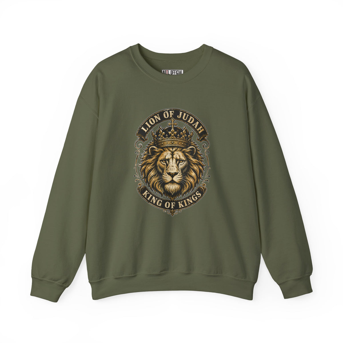 Lion of Judah – King of Kings Christian  Sweatshirt