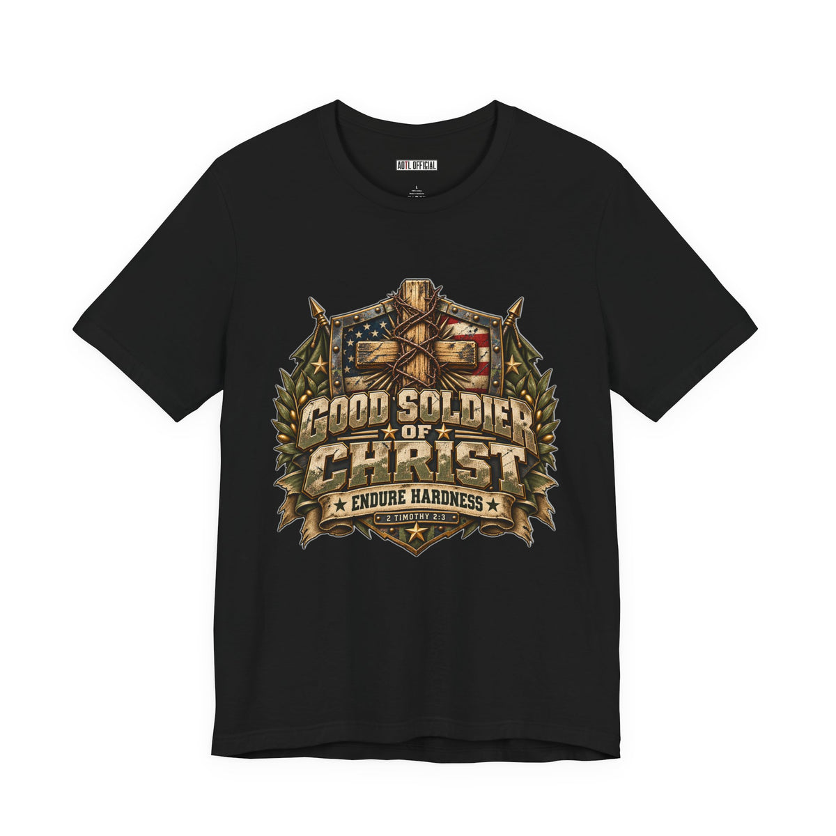 Good Soldier of Christ — Endure Hardness Christian T-shirt
