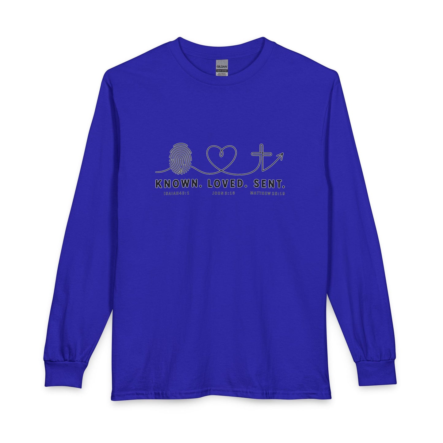 Known. Loved. Sent. Christian Long Sleeve Shirt