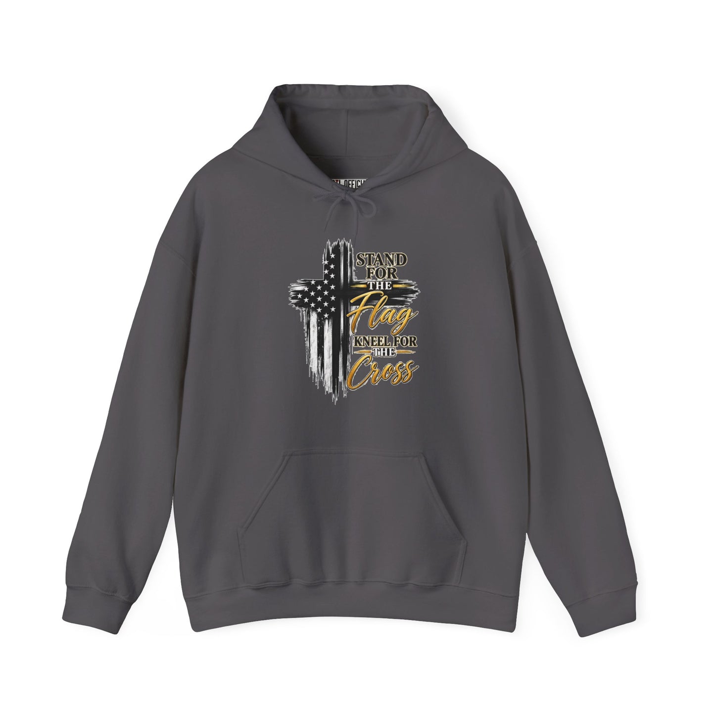 Stand for the Flag, Kneel for the Cross Christian Hoodie