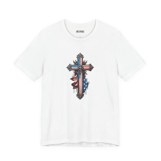 Faithful Patriotism Christian Unisex Short Sleeve Tee