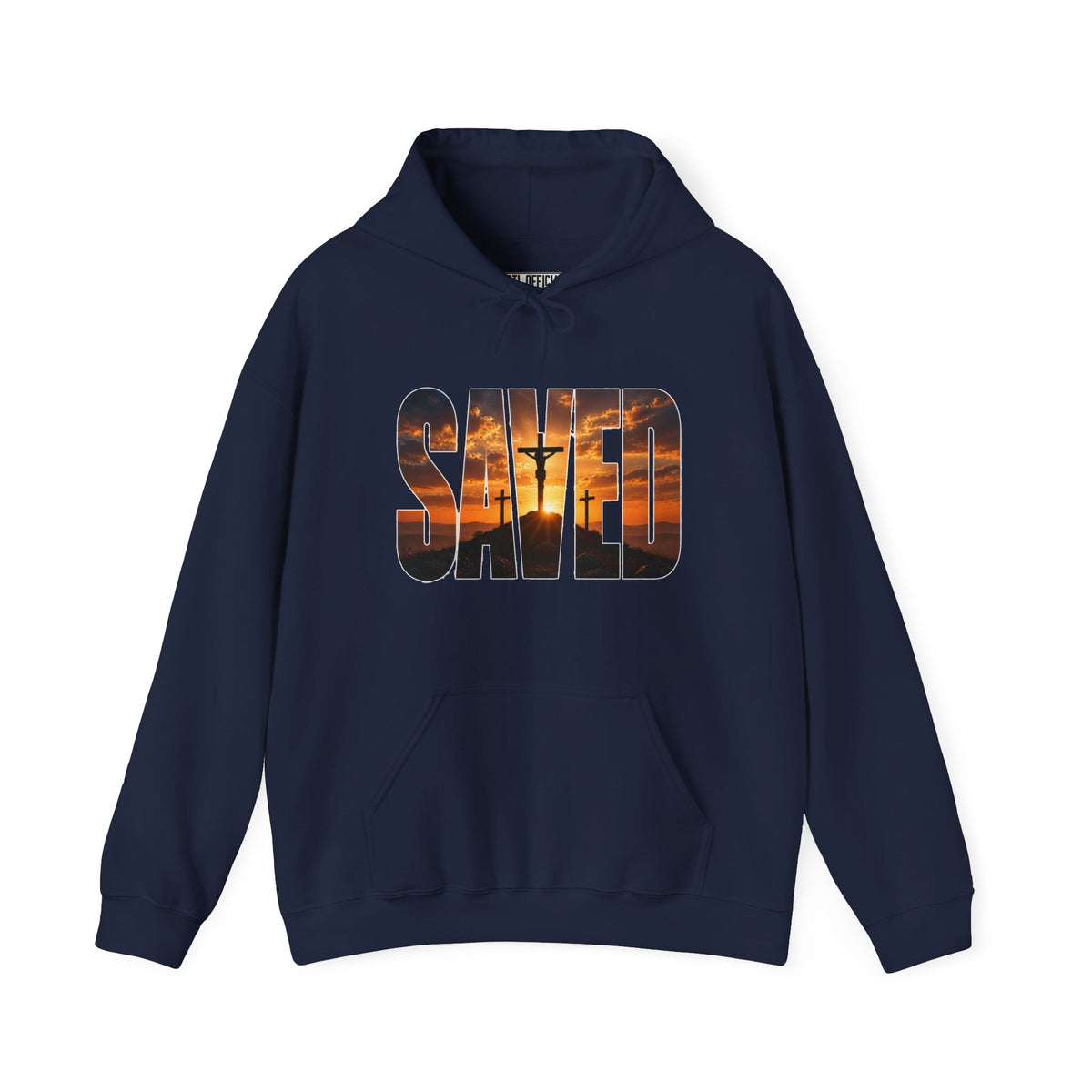 Saved — By the Cross Christian Hoodie