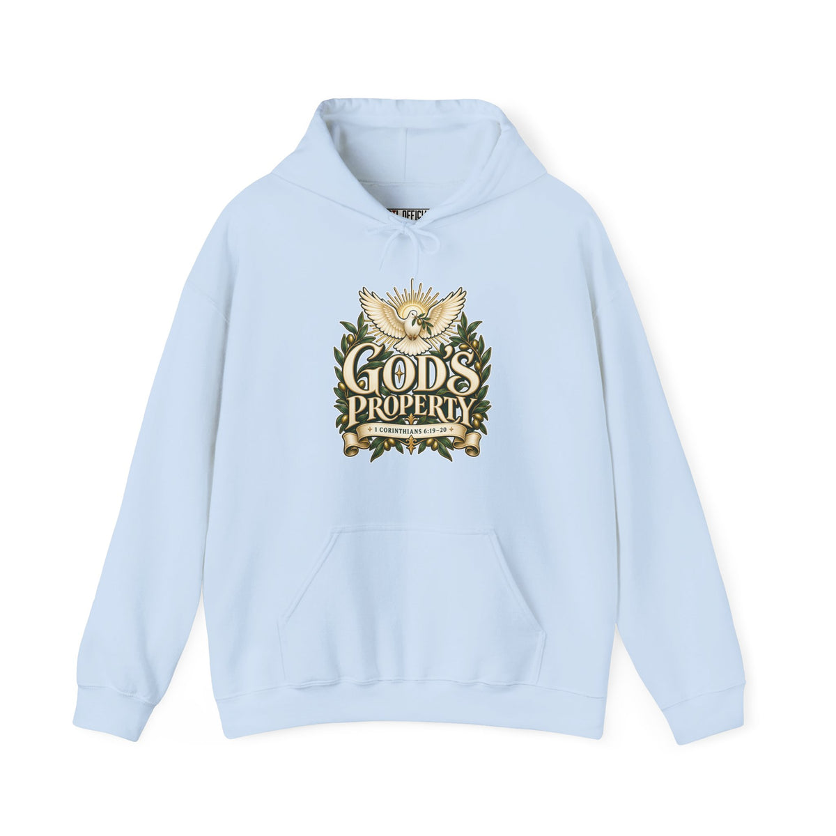 God’s Property — Bought with a Price Christian Hoodie
