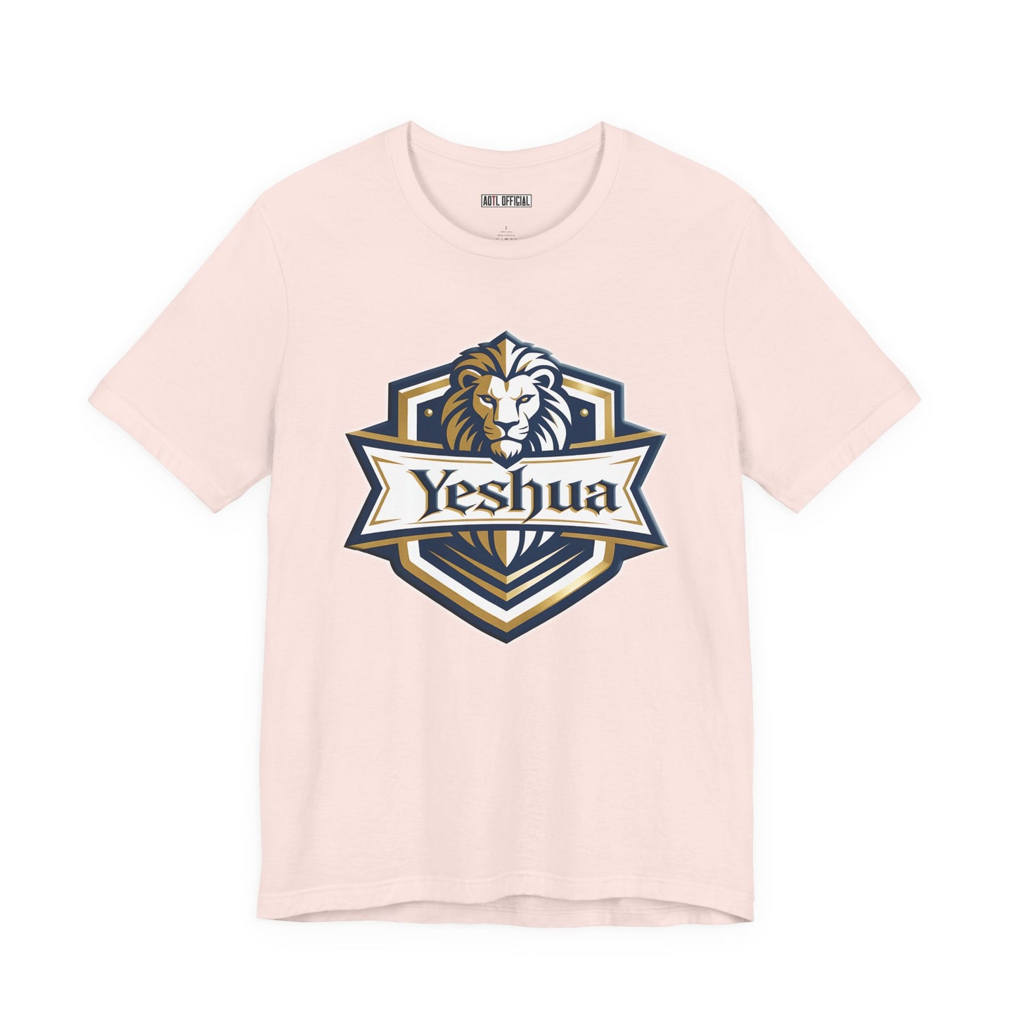 Yeshua Strength Crest  Unisex Short Sleeve Tee
