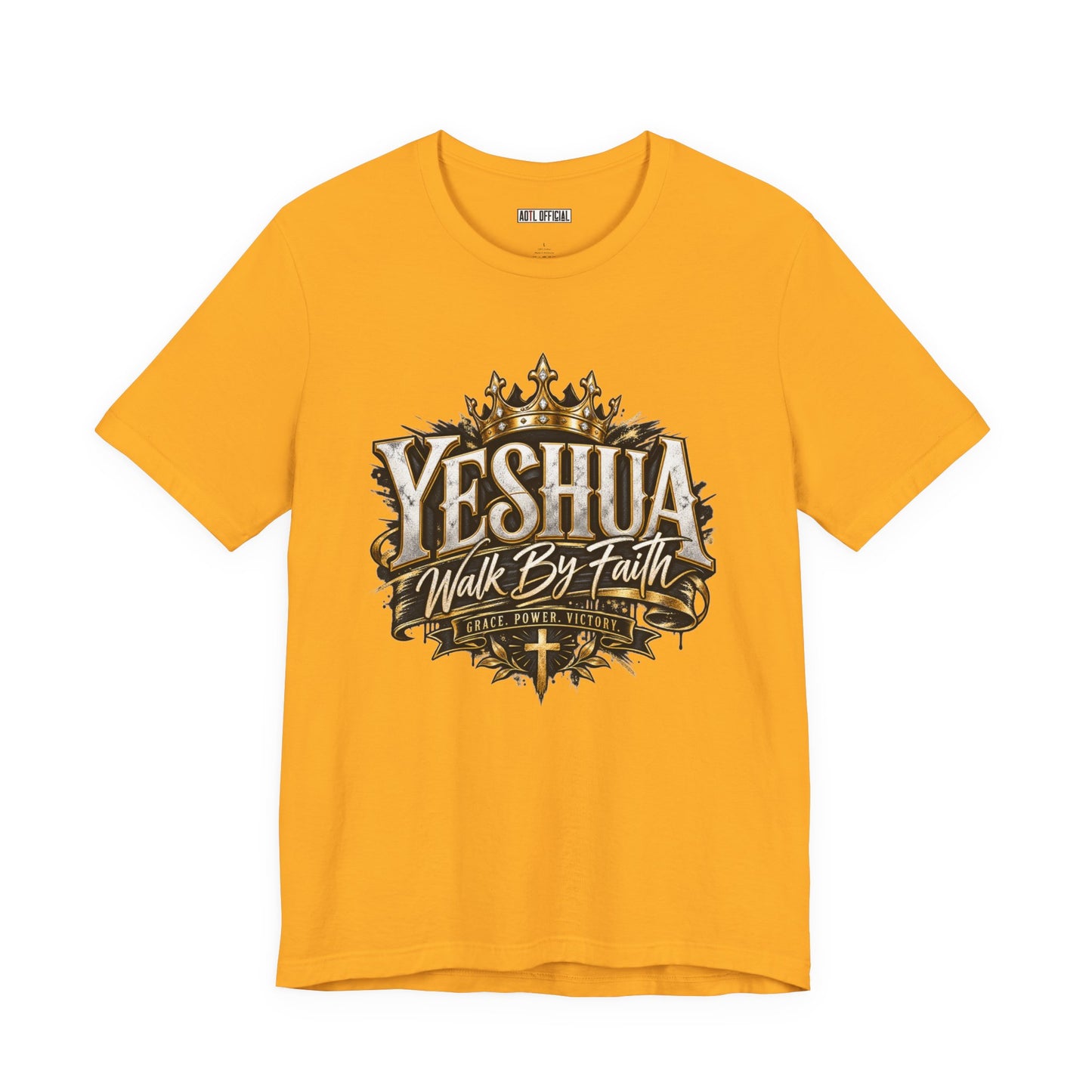 Yeshua – Walk By Faith Christian T-shirt