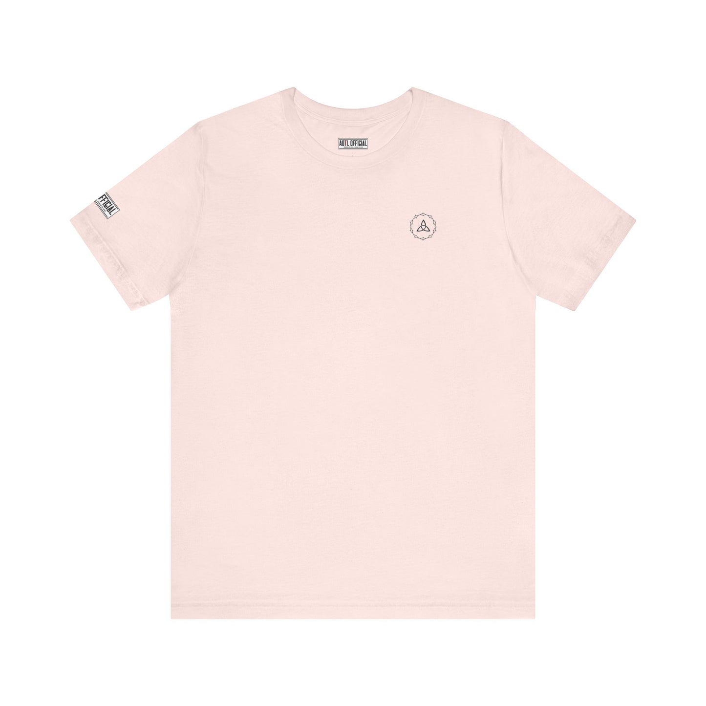 Holy Trinity  Micro Emblem Unisex Christian T-shirt