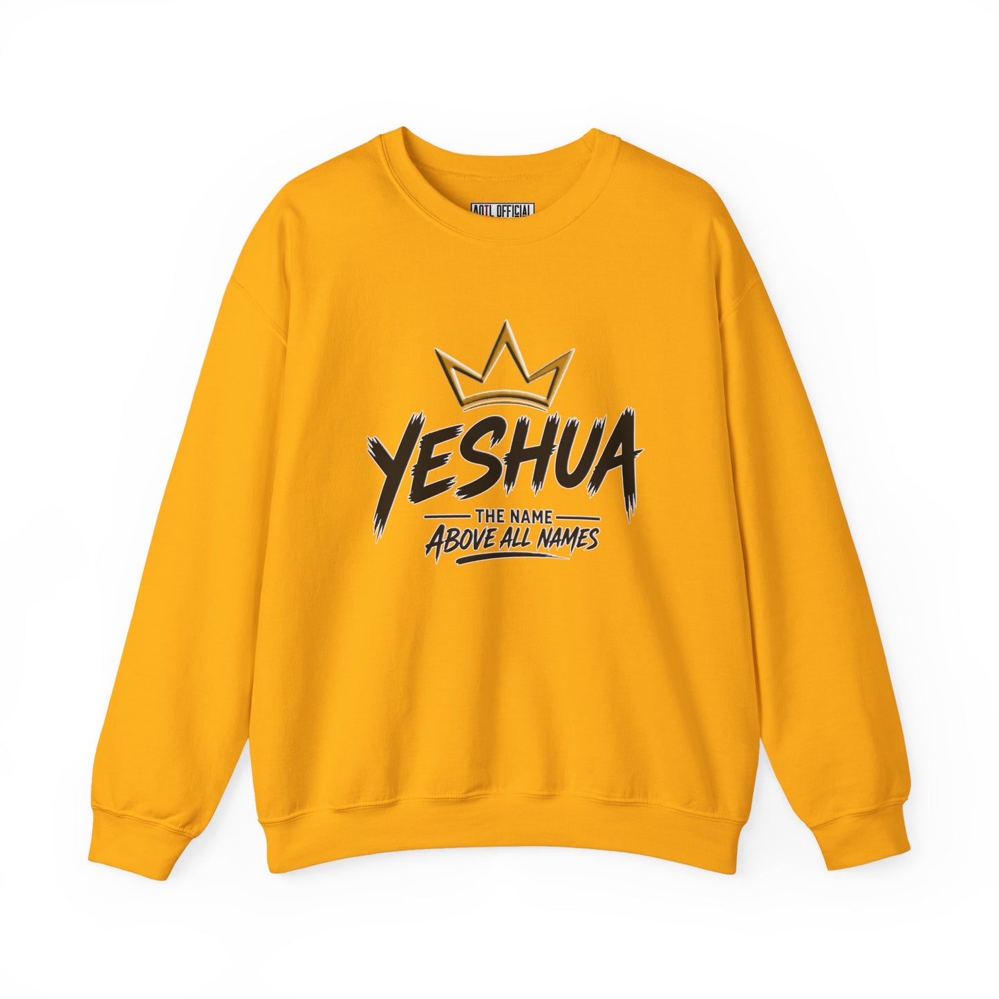 Yeshua, The Name Above All Names Christian Sweatshirt