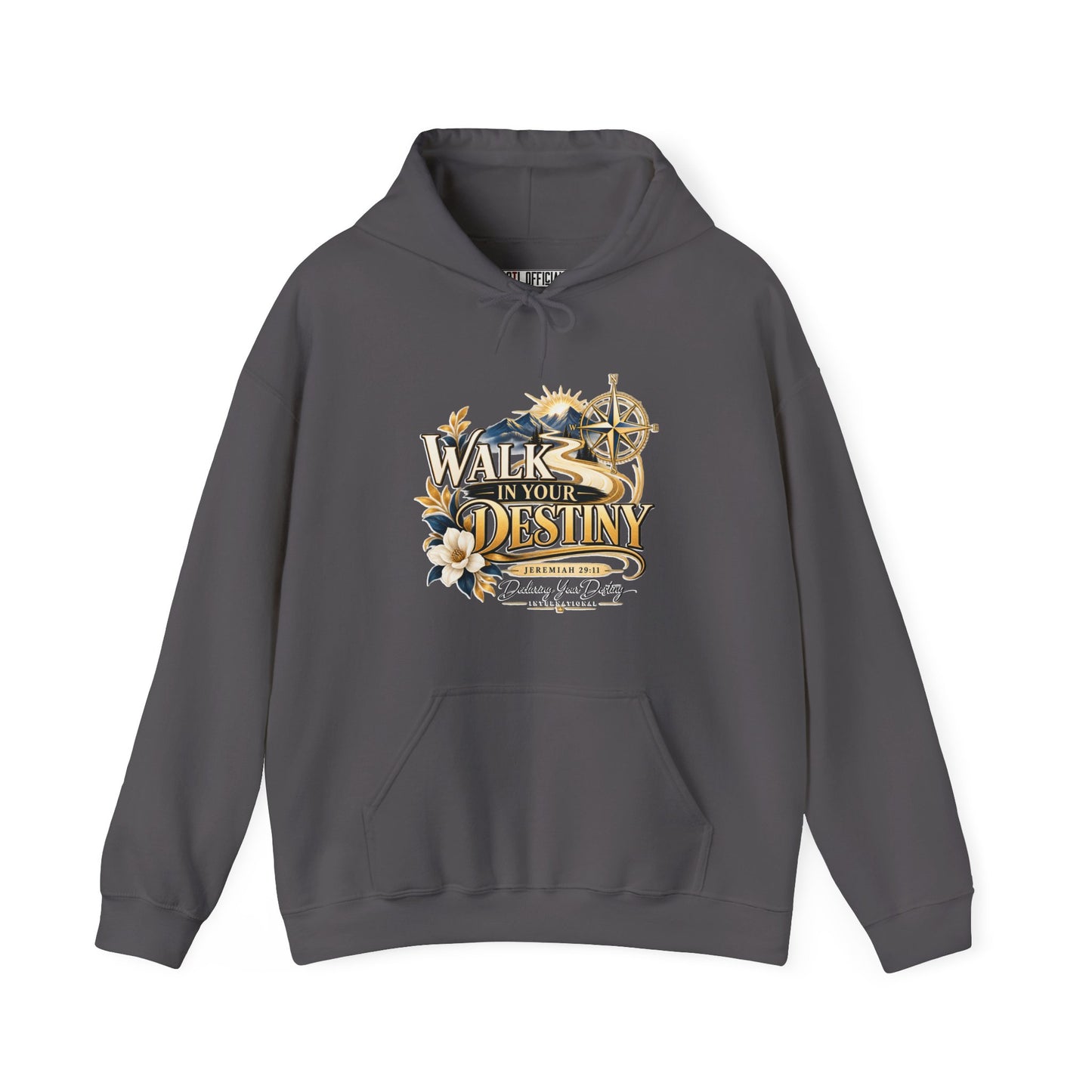 Walk in Your Destiny DYDI Christian Hoodie