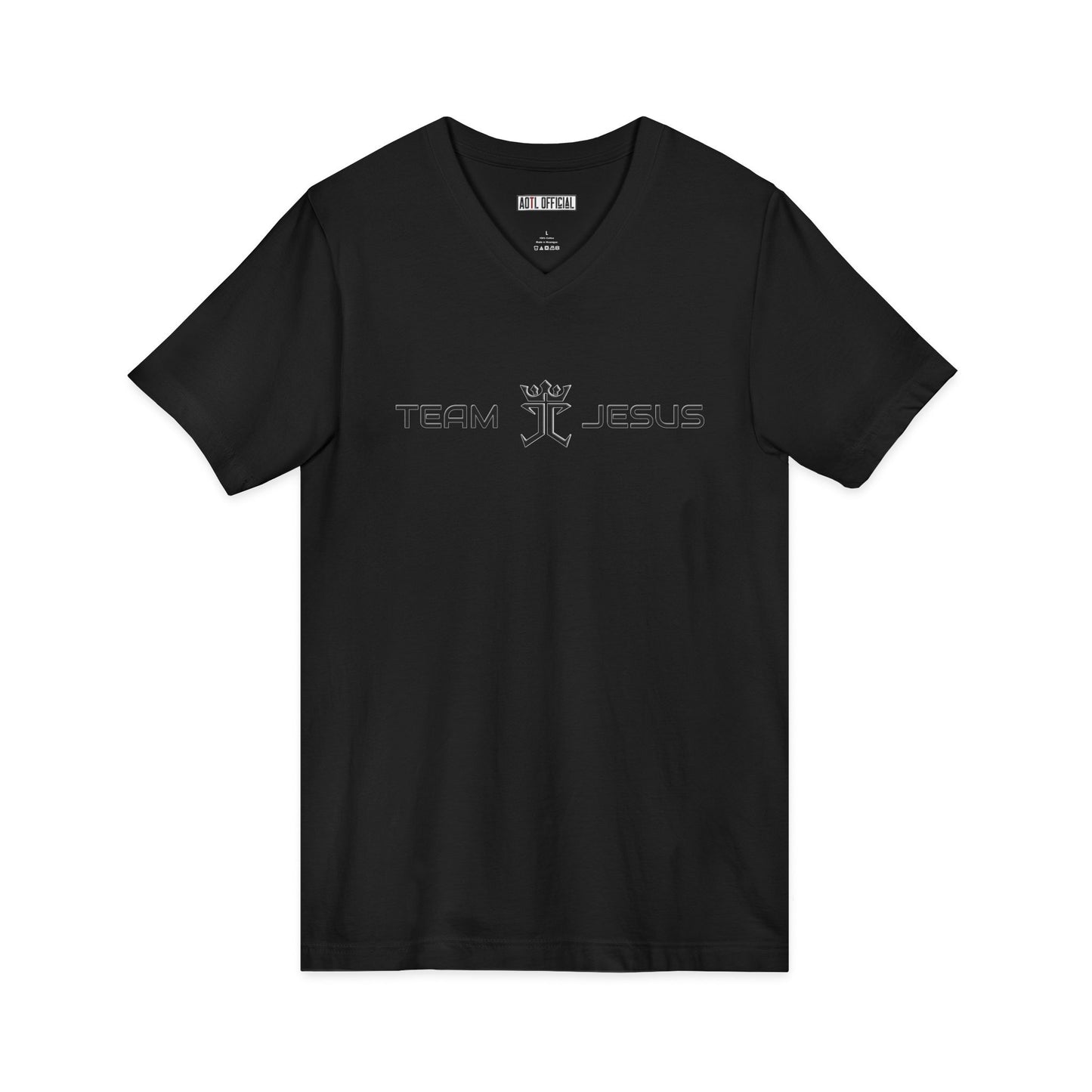 Team Jesus Christian V-Neck Tee