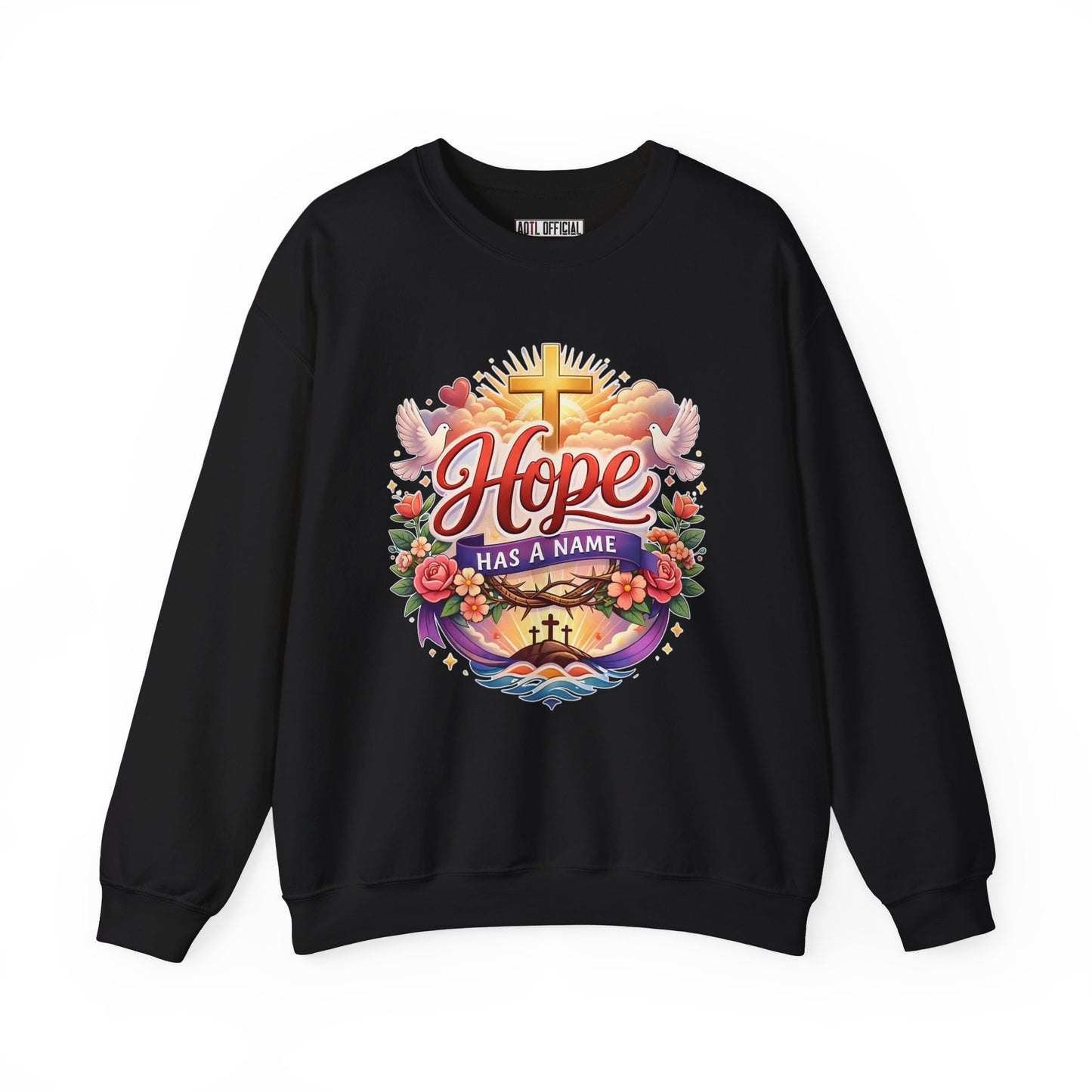 Hope Has A Name Nature Edition Unisex Heavy Blend™ Crewneck Sweatshirt