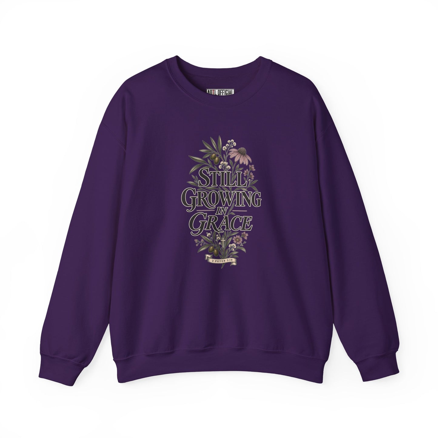Still Growing in Grace Christian Sweatshirt