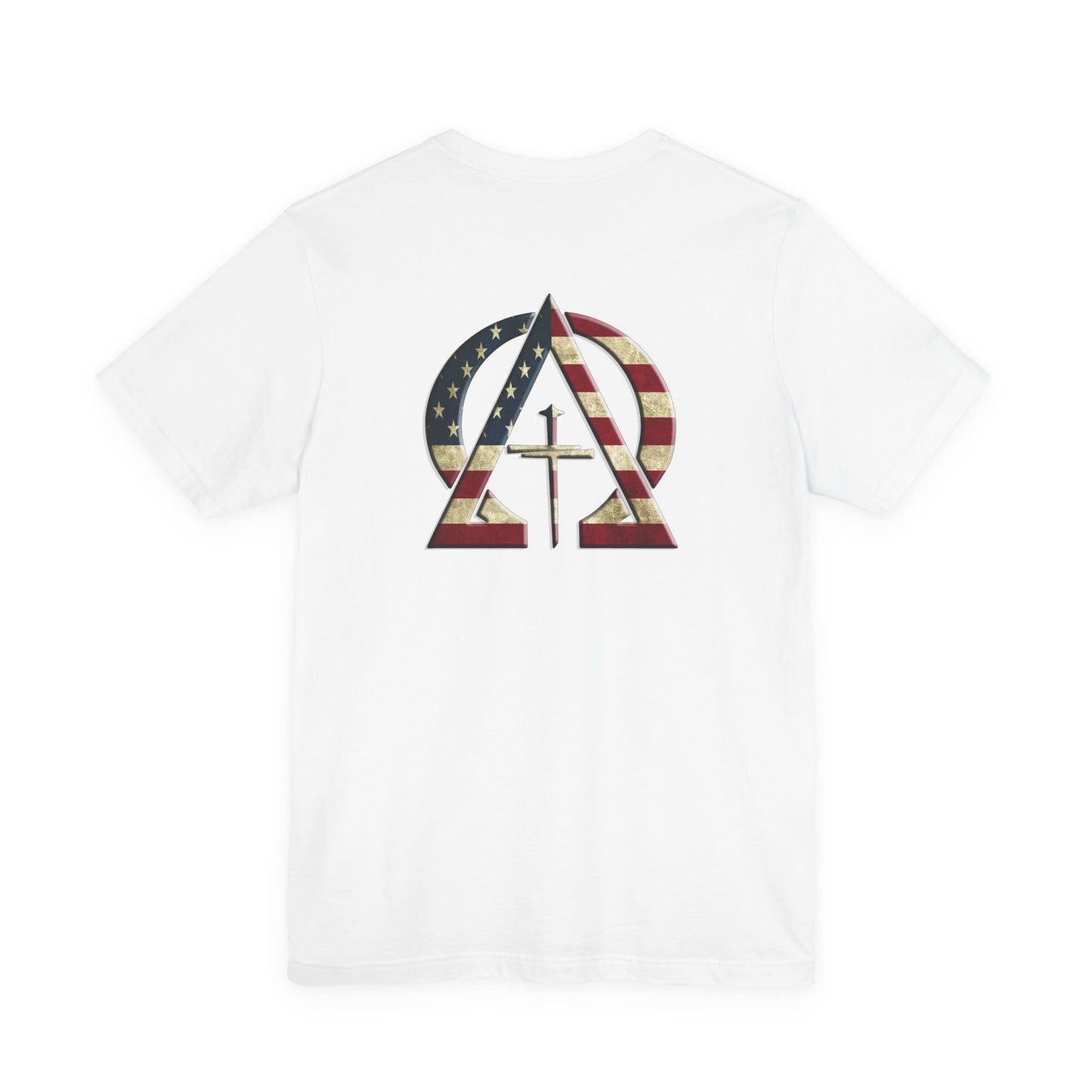 Declaring Your Destiny USA logo/Alpha & Omega USA
