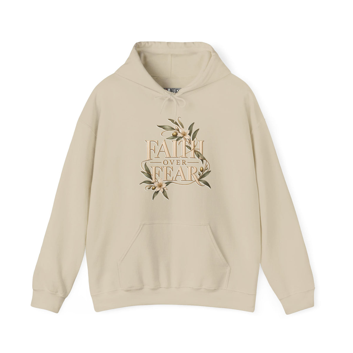 Faith Over Fear Christian Hoodie