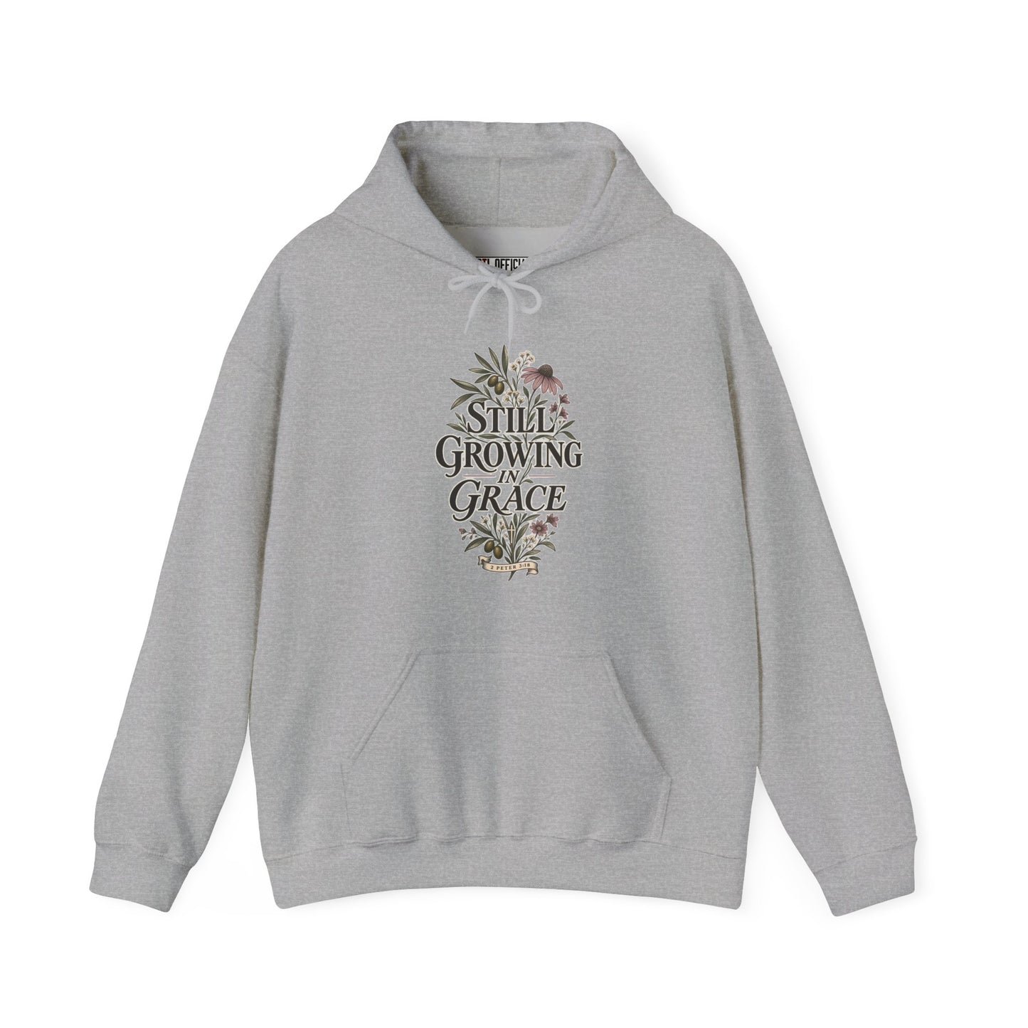 Still Growing in Grace Christian Hoodie