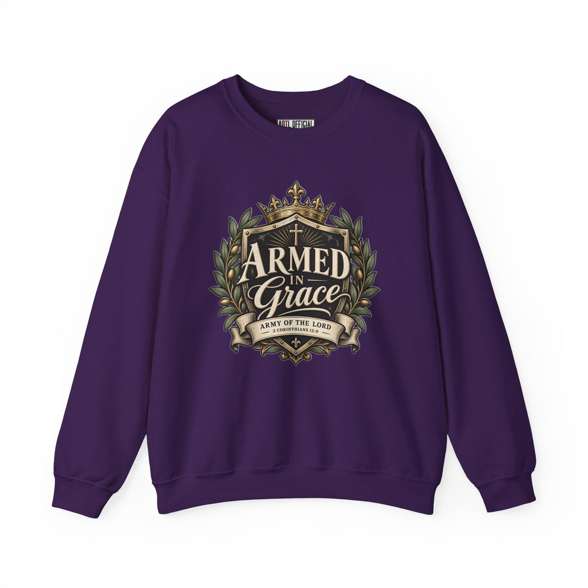 Army of the Lord — Armed in Grace Christian Sweatshirt