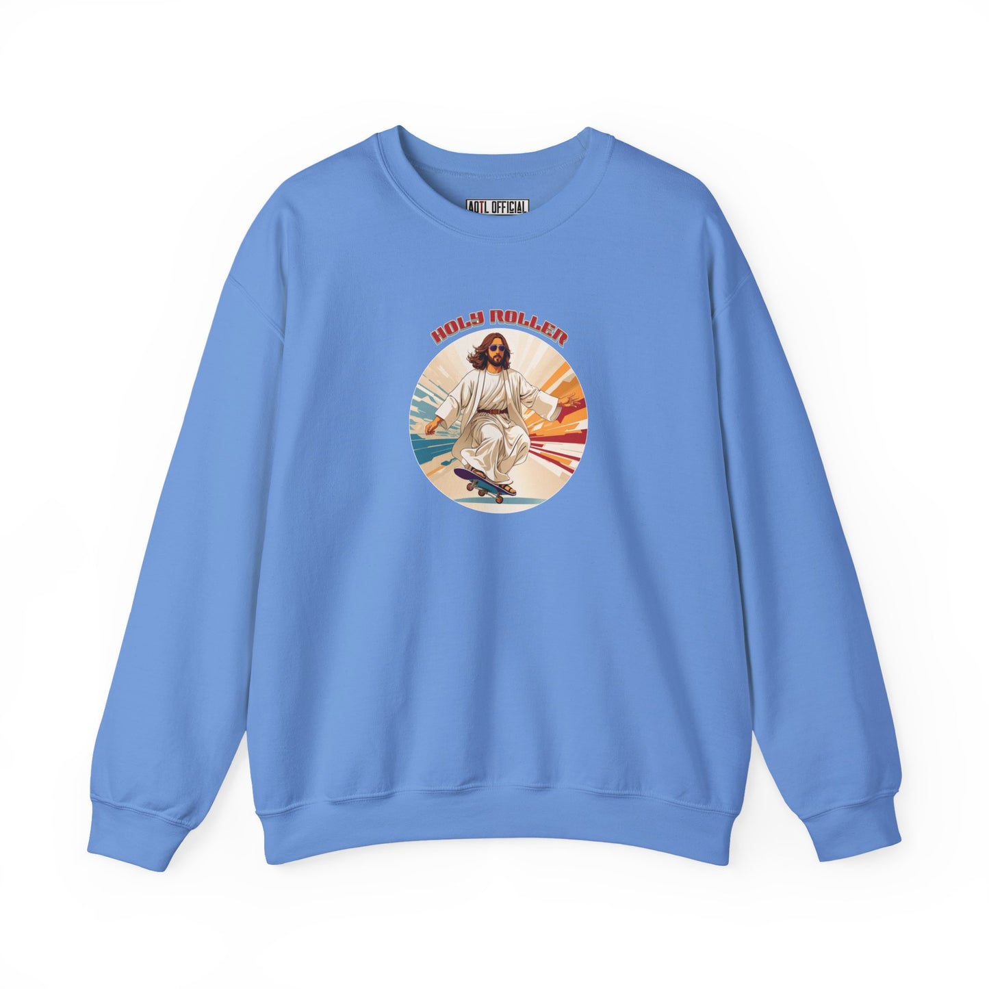 Holy Roller Jesus Unisex Heavy Blend™ Crewneck Sweatshirt