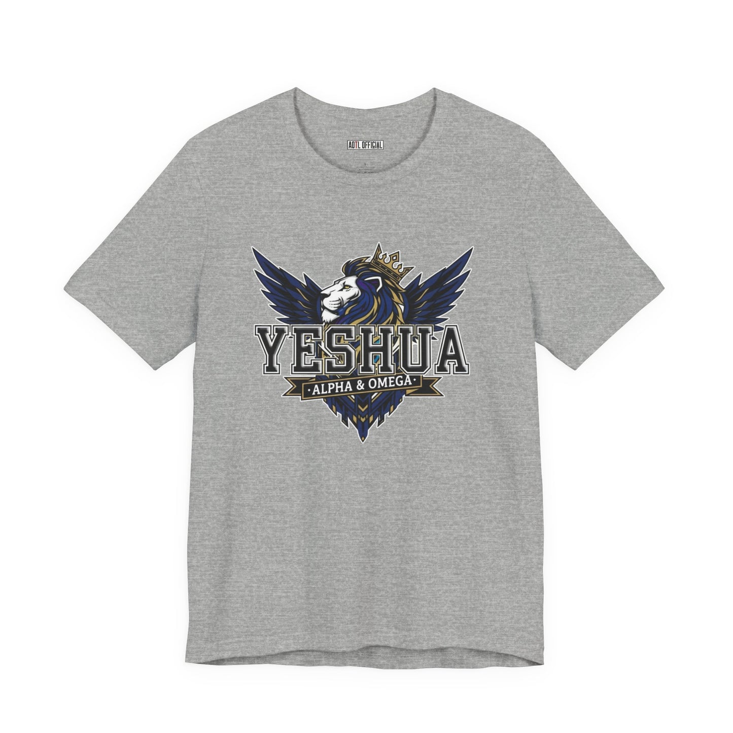 Yeshua: Lion of Judah Reigns Unisex Short Sleeve Tee