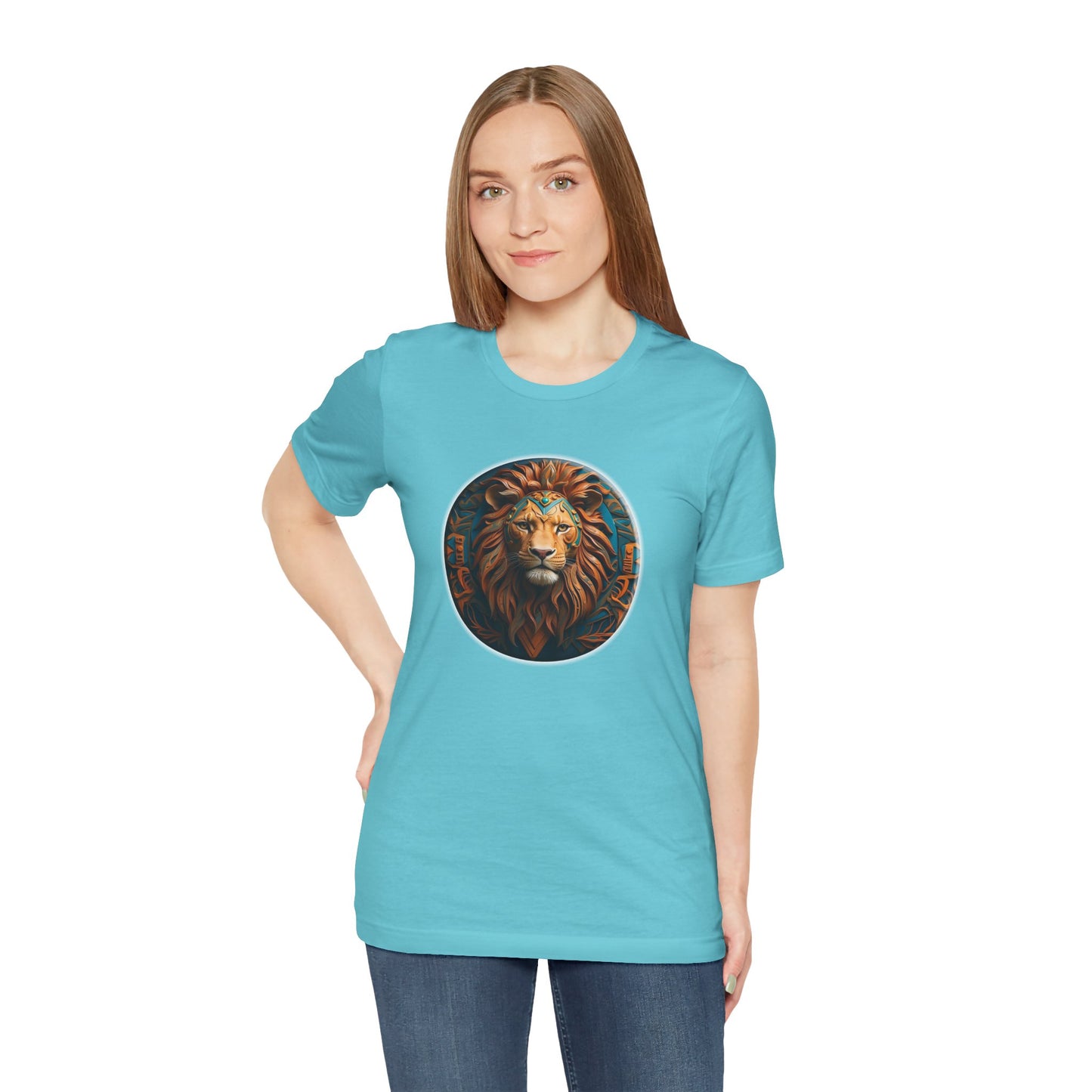Lionhearted Savior  Christian Unisex Short Sleeve Tee