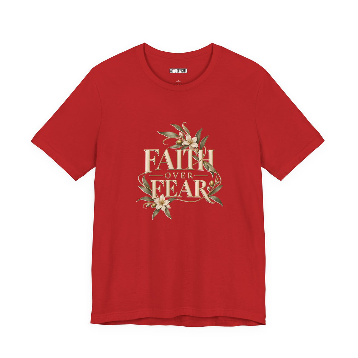 Faith Over Fear Christian T-shirt