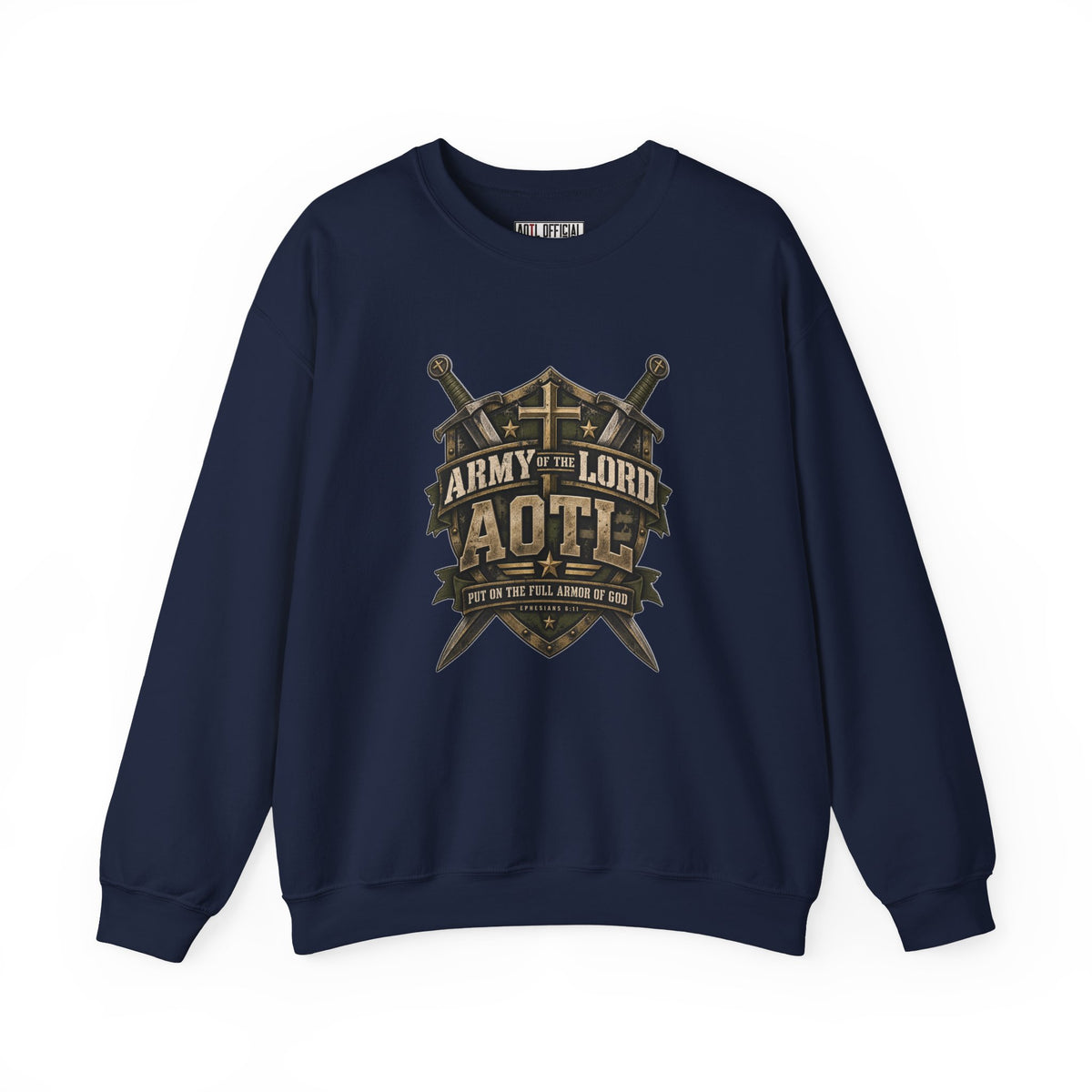 AOTL — Full Armor of God Christian Sweatshirt