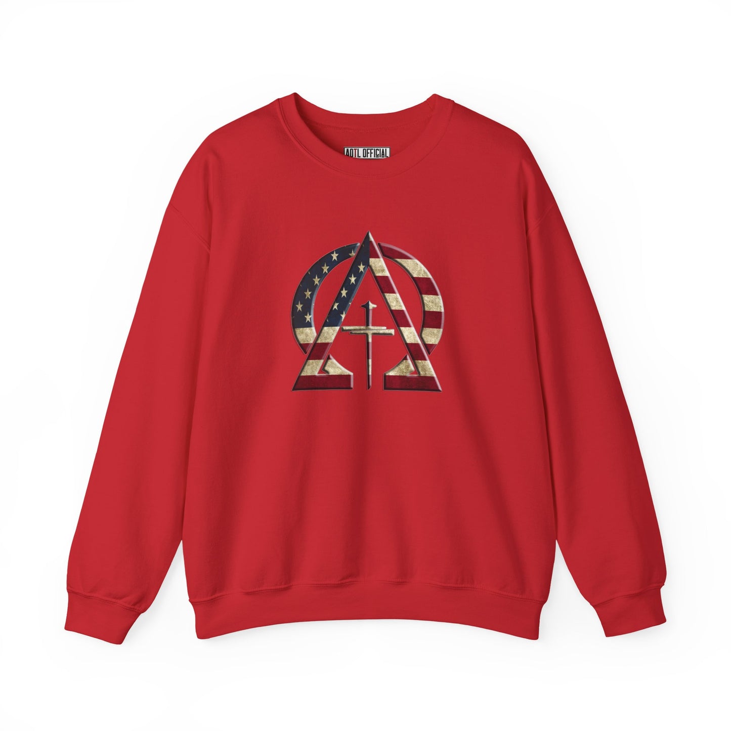 Alpha & Omega Vintage USA Unisex Heavy Blend™ Crewneck Sweatshirt
