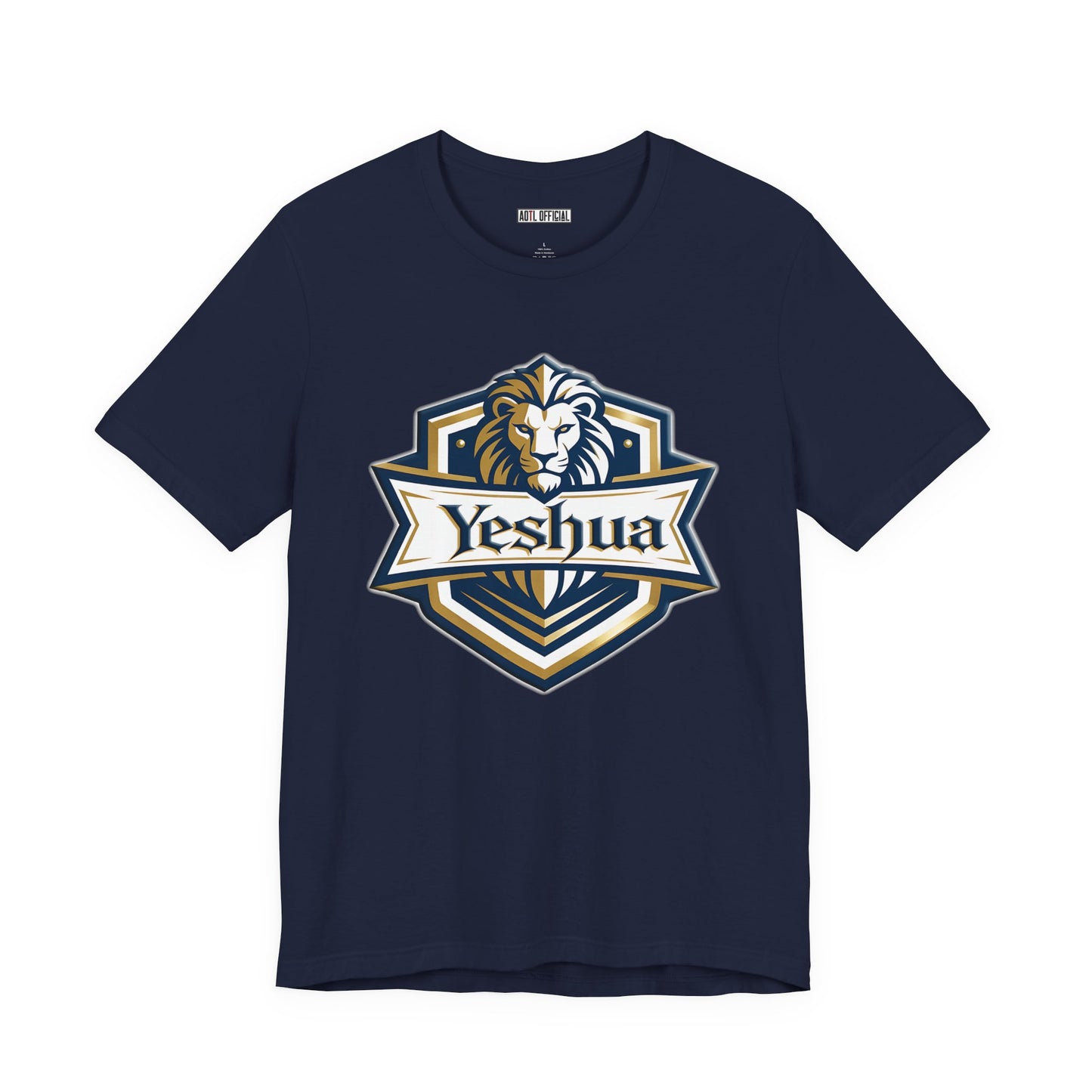 Yeshua Strength Crest  Unisex Short Sleeve Tee