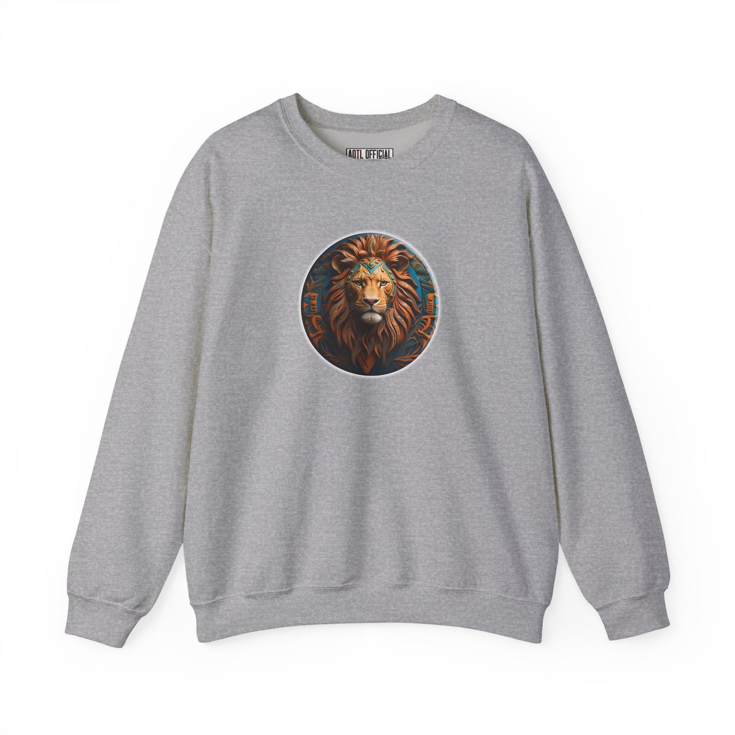 Lionhearted Savior Lion of Judah  Unisex Heavy Blend™ Crewneck Sweatshirt