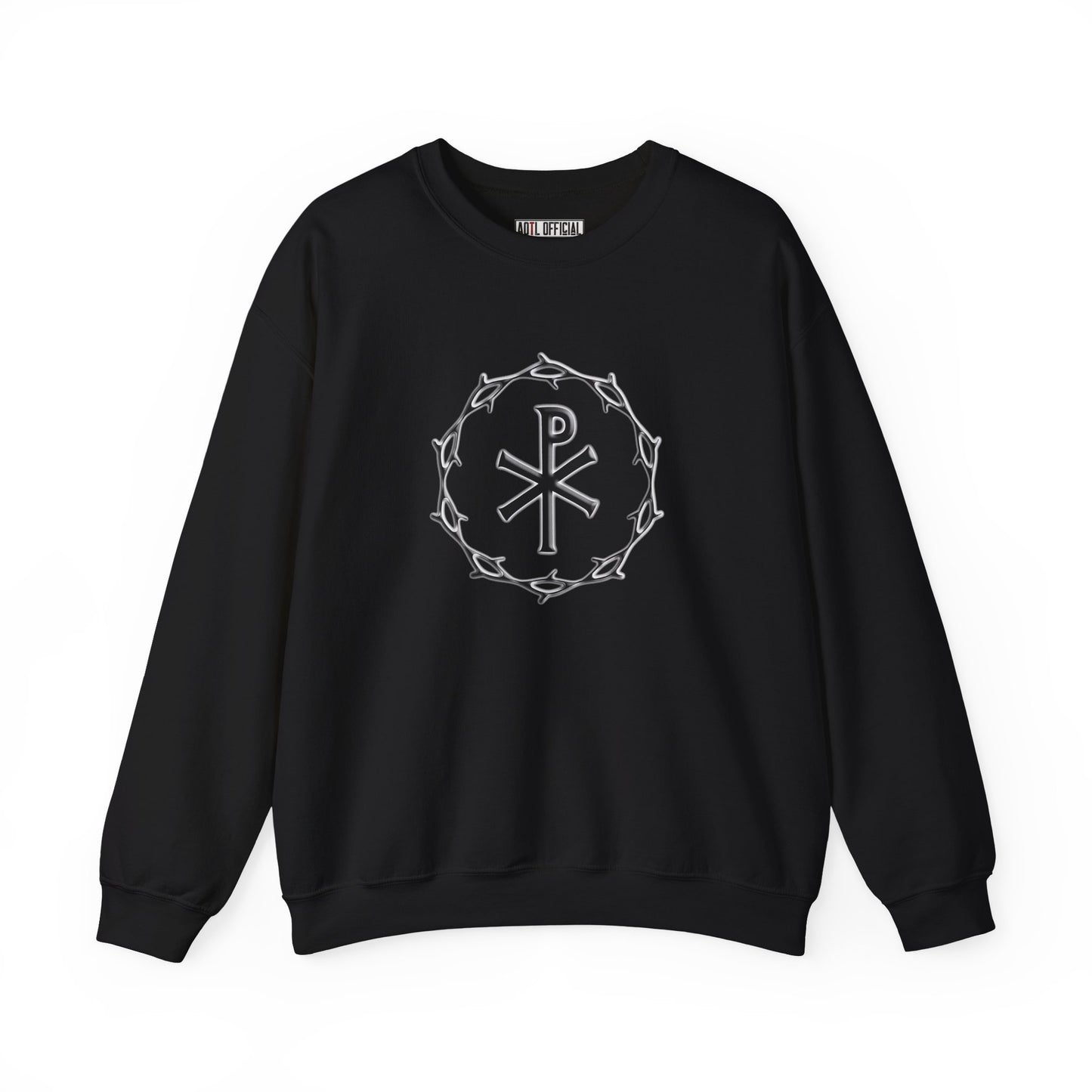 Circle of Thorns & Chi-Rho Unisex Heavy Blend™ Crewneck Sweatshirt
