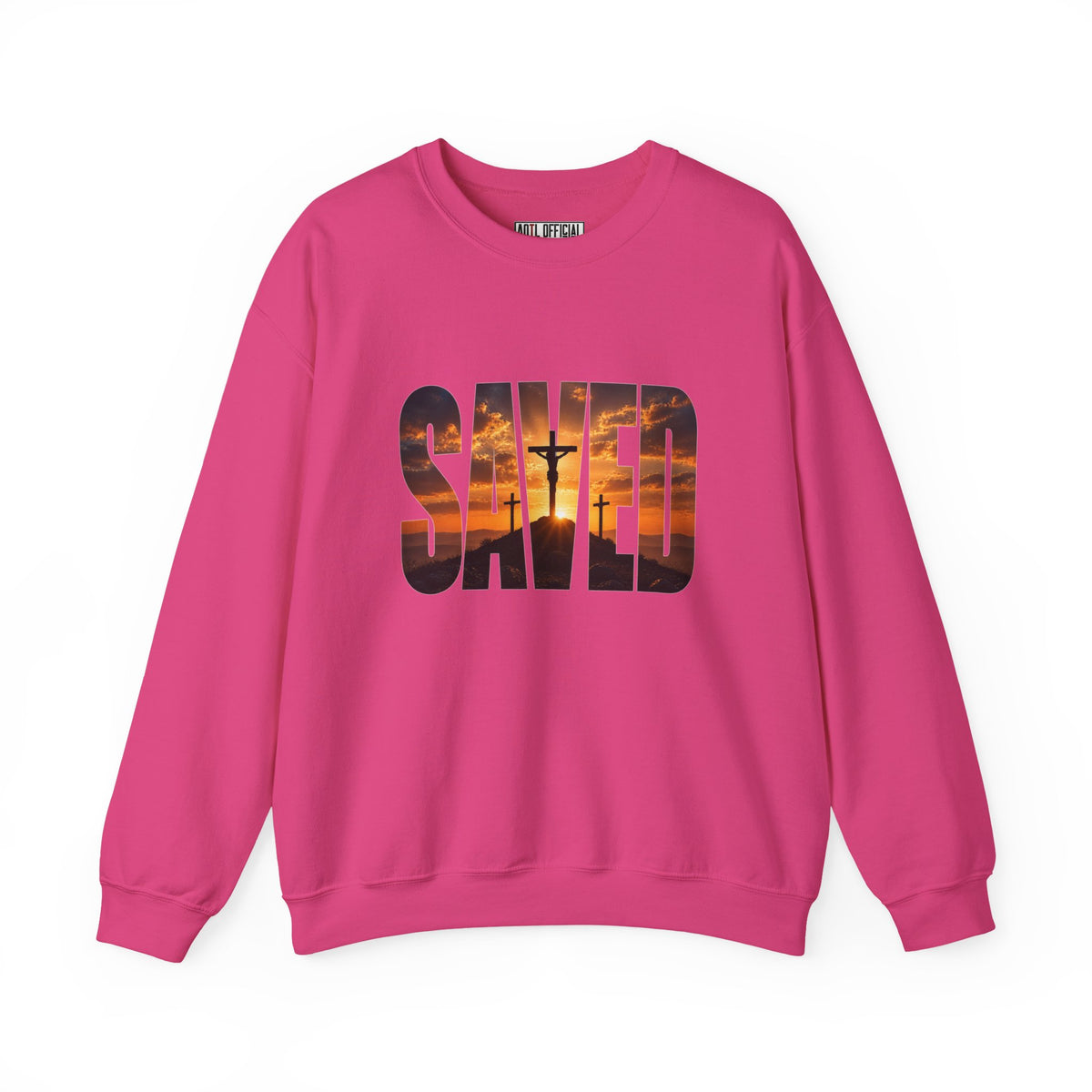 Saved — By the Cross Christian  Sweatshirt