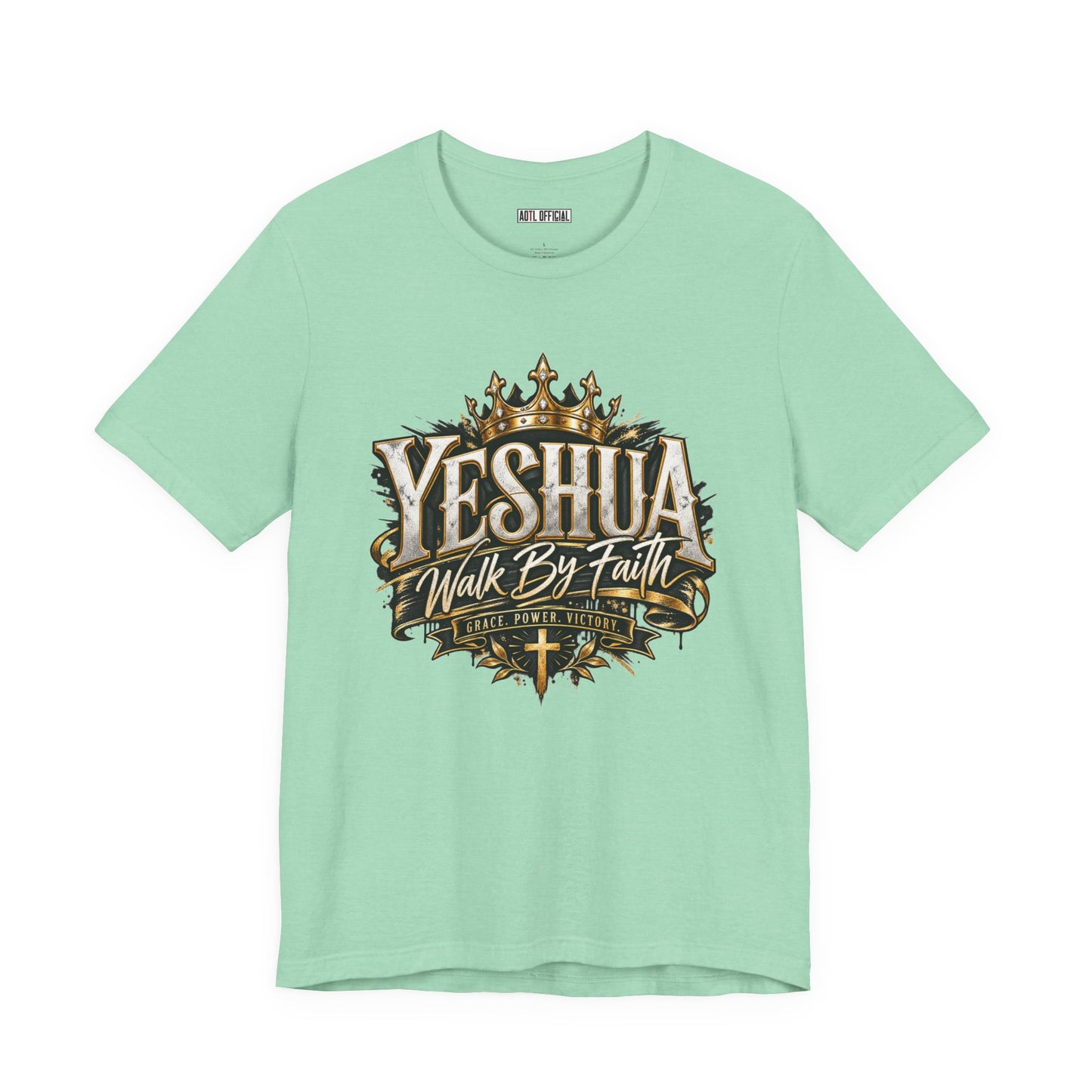 Yeshua – Walk By Faith Christian T-shirt