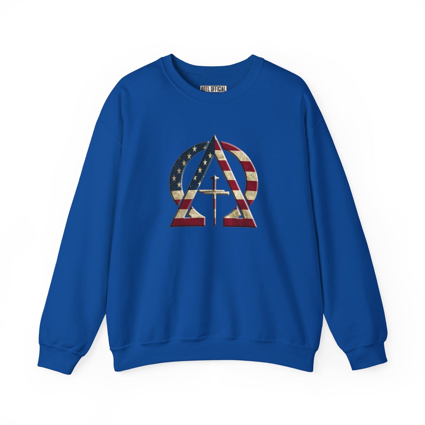 Alpha & Omega Vintage USA Unisex Heavy Blend™ Crewneck Sweatshirt