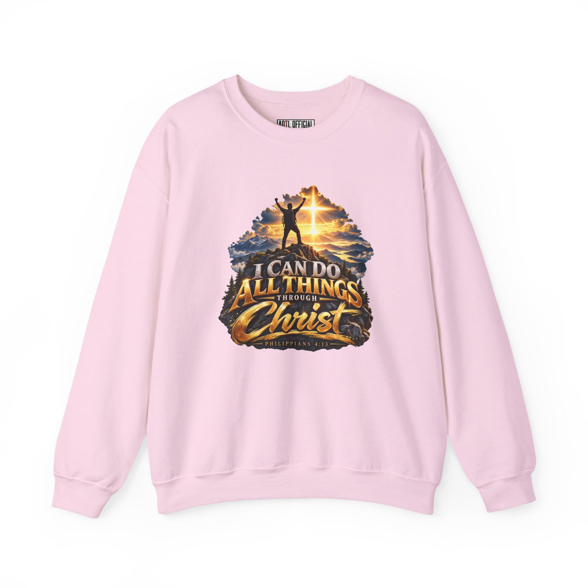 I Can Do All Things Through Christ – Philippians 4:13 Victory Design Christian  Sweatshirt