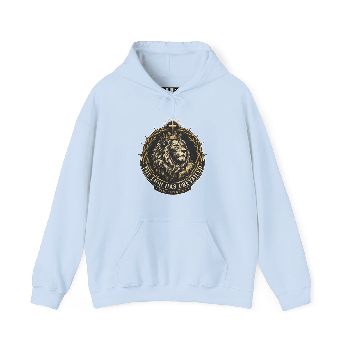 Lion of Judah — The Lion Has Prevailed Christian Hoodie
