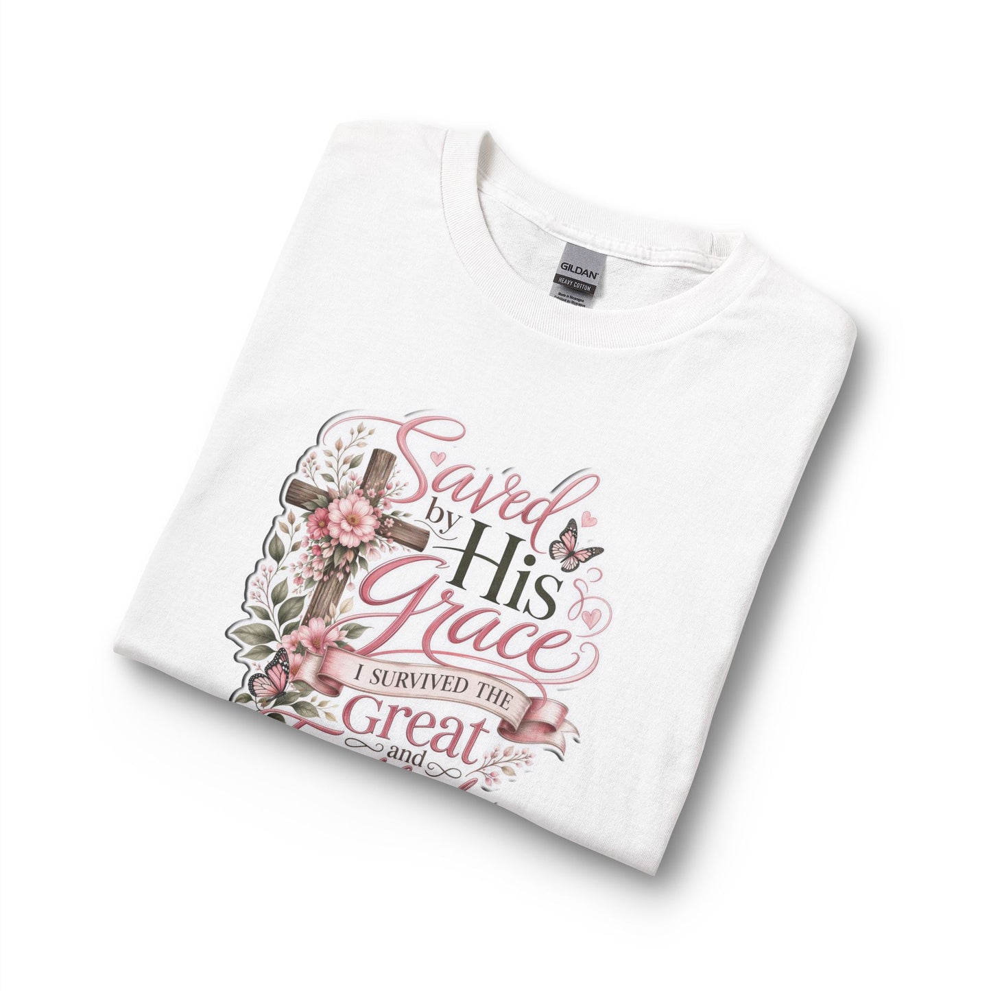 Grace in Bloom – I Survived the Great and Terrible Day (Joel 2:31) Christian Long Sleeve Shirt